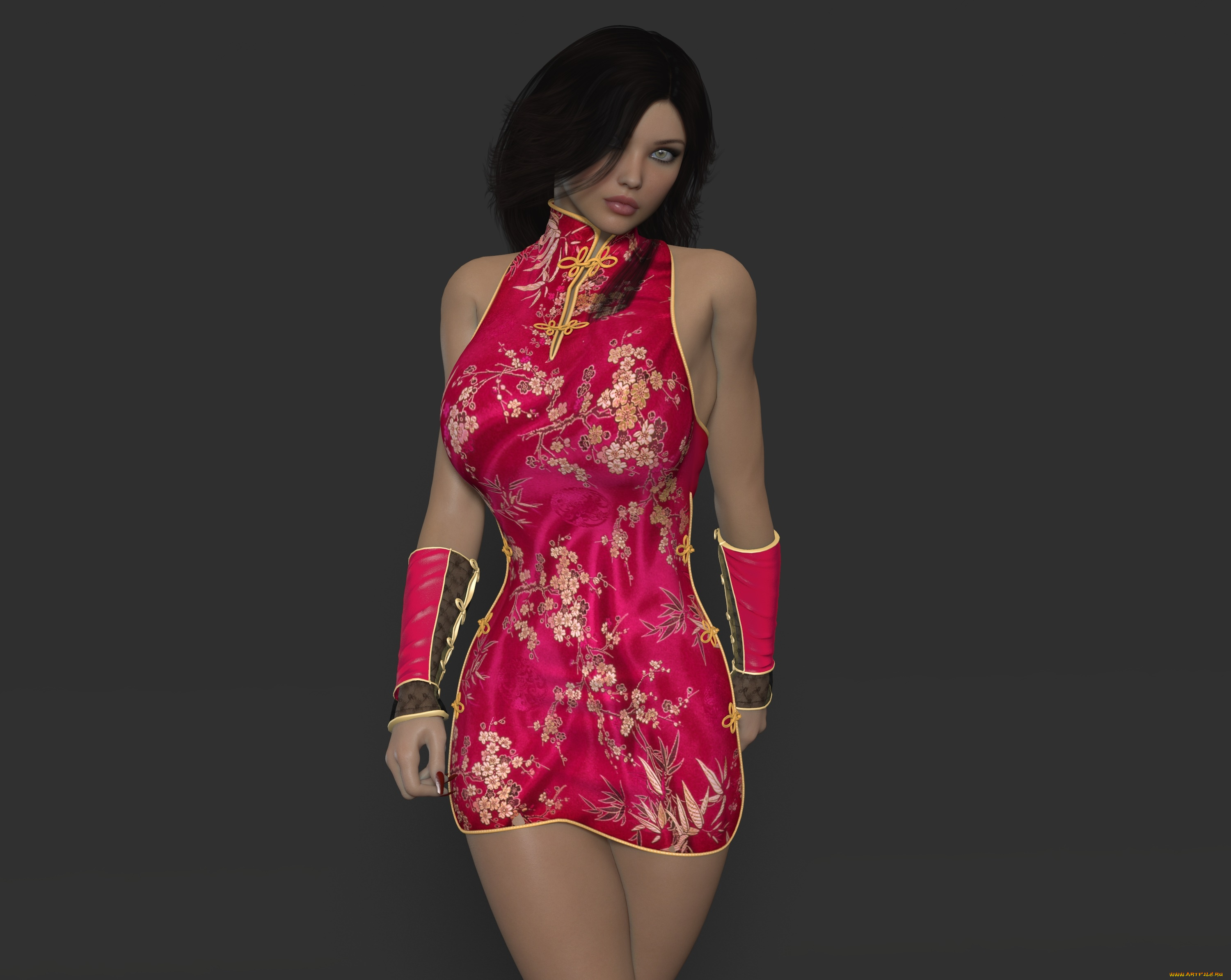 3д, графика, люди, , people, фон, взгляд, девушка