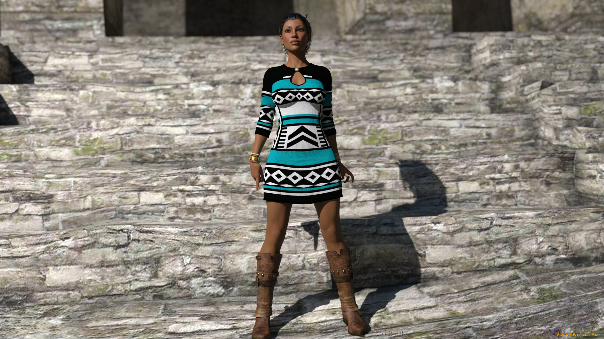 3д, графика, люди, , people, фон, девушка, взгляд