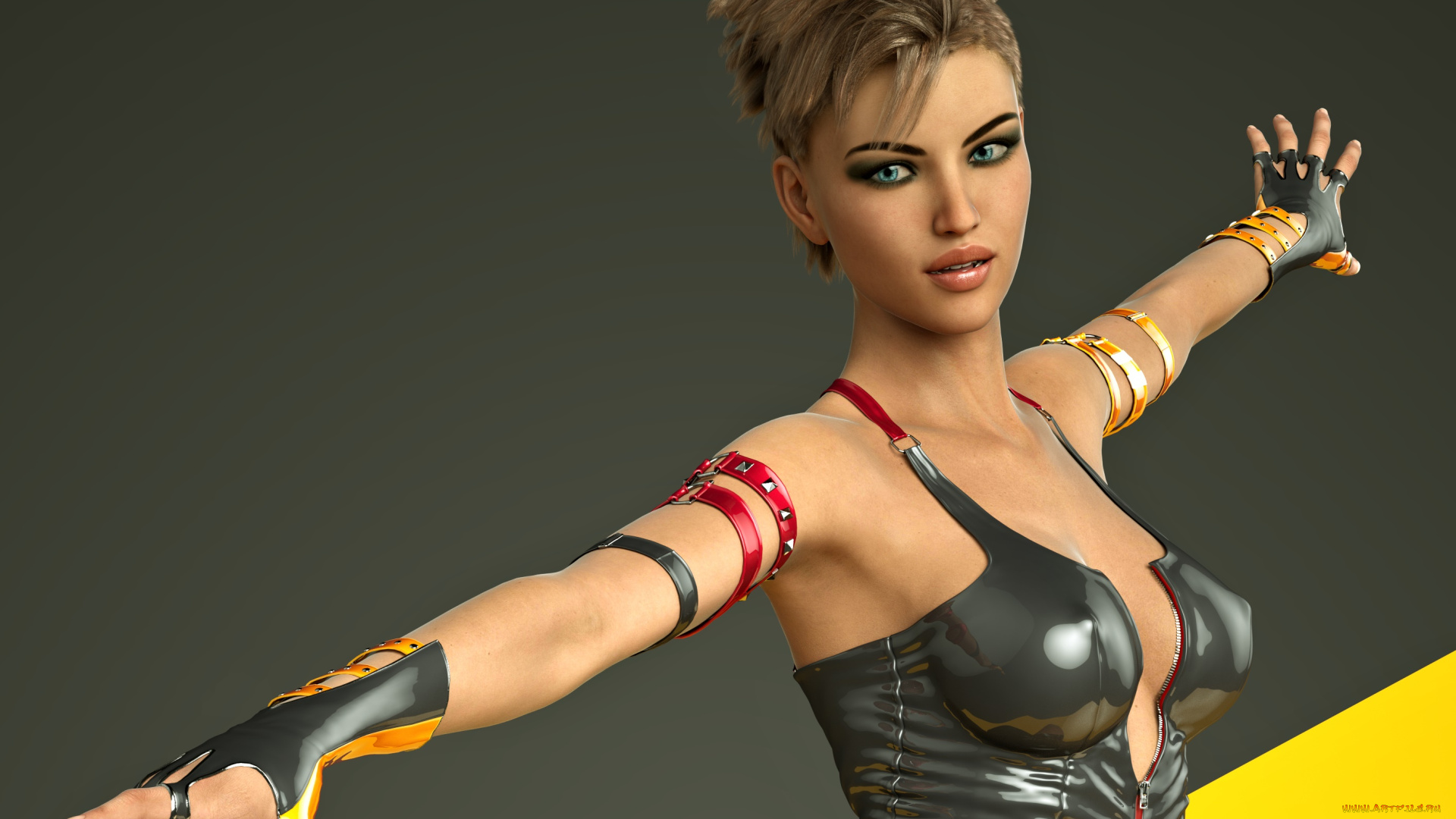 3д, графика, люди, , people, взгляд, девушка, фон