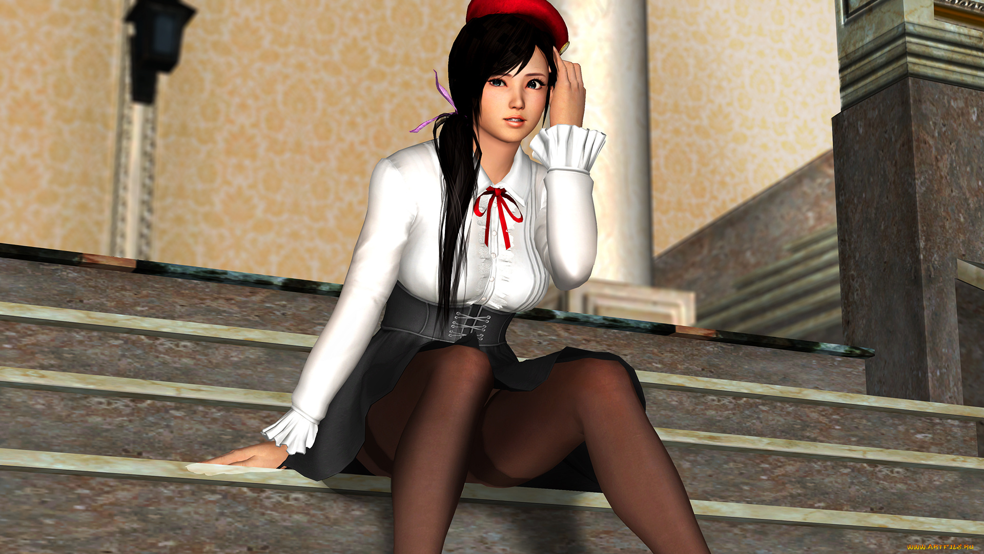 3д, графика, люди, , people, взгляд, девушка, фон