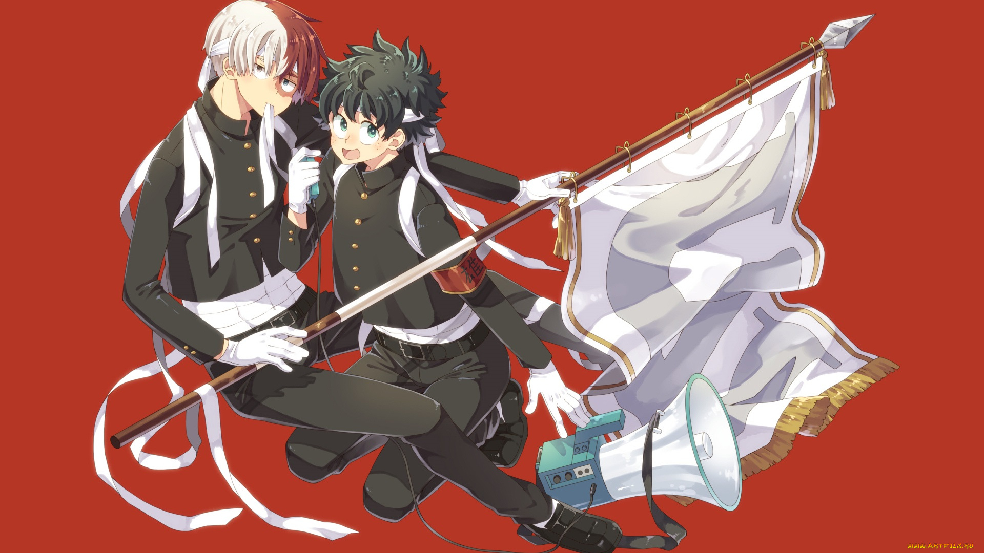 аниме, boku, no, hero, academia, моя, геройская, академия