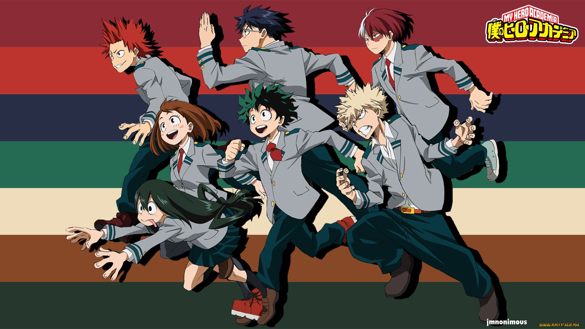 аниме, boku, no, hero, academia, моя, геройская, академия