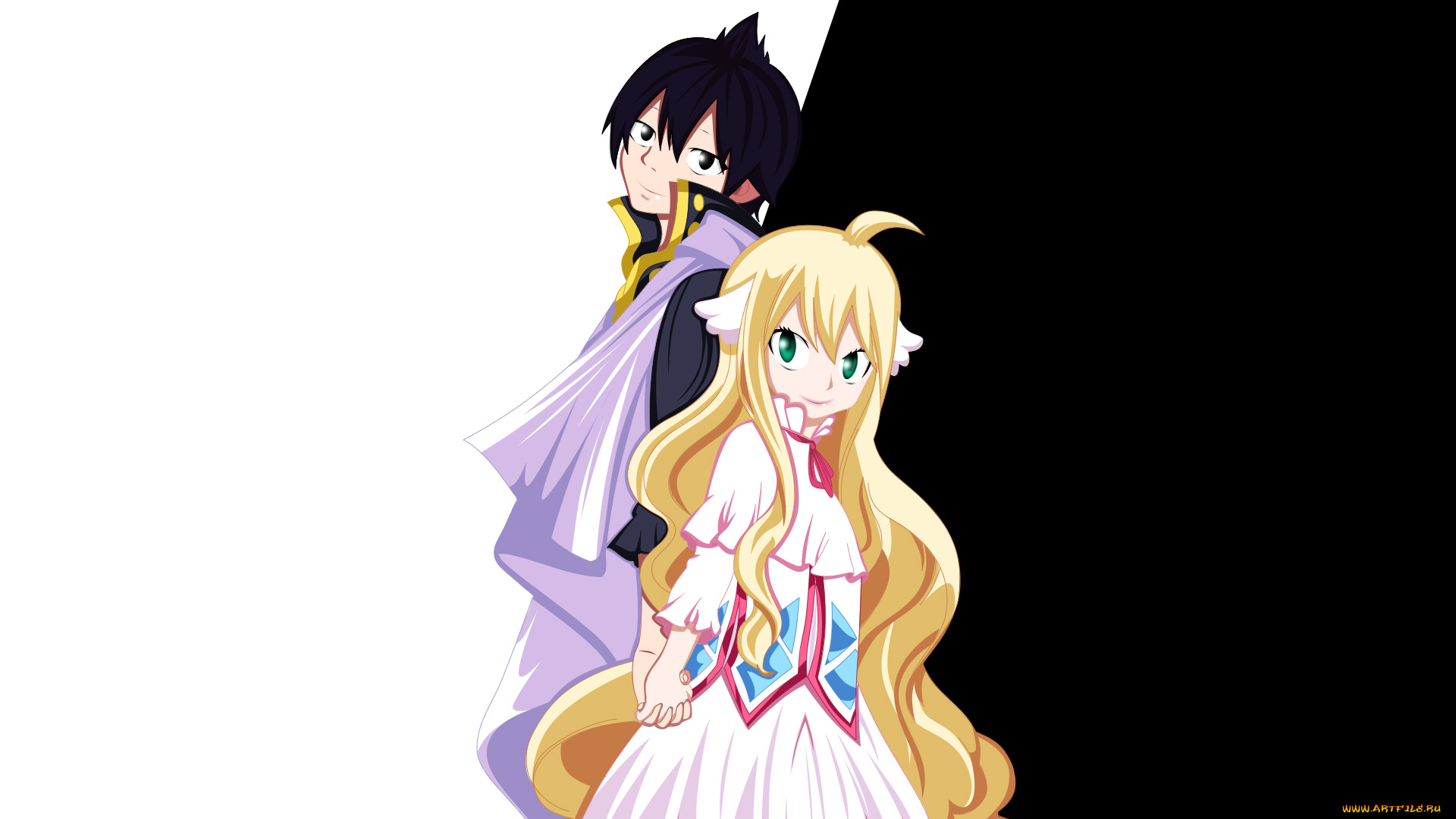 аниме, fairy, tail, хвост, феи