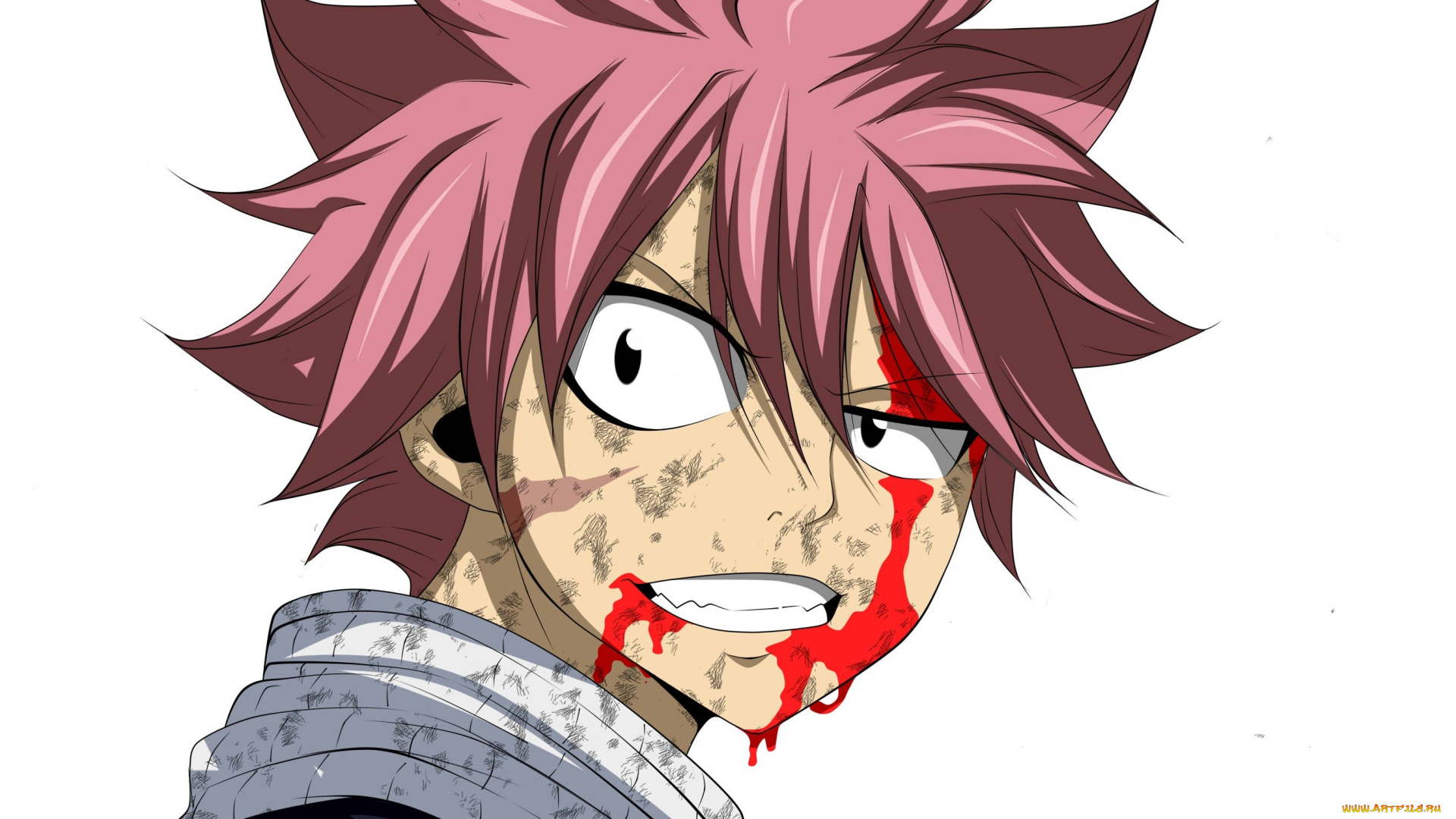 аниме, fairy, tail, нацу