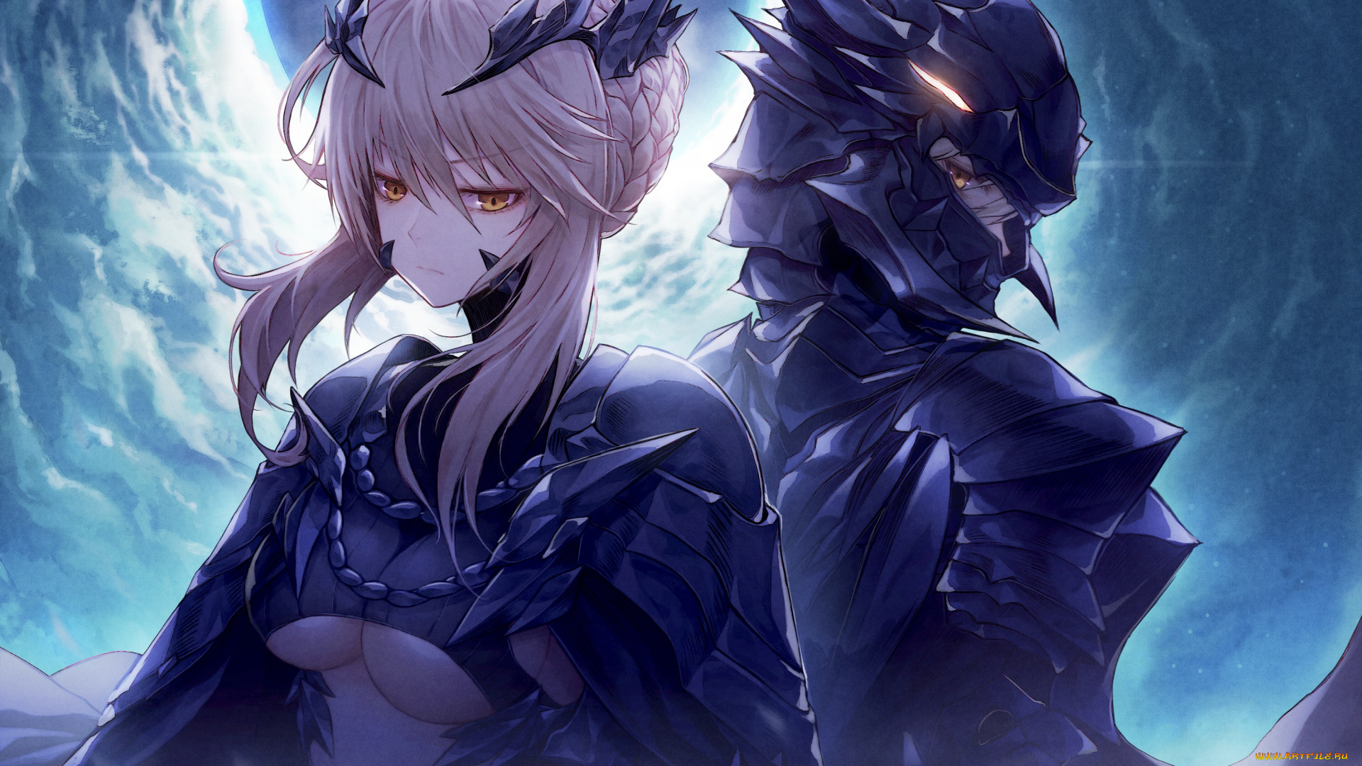 аниме, fate, stay, night, grand, order