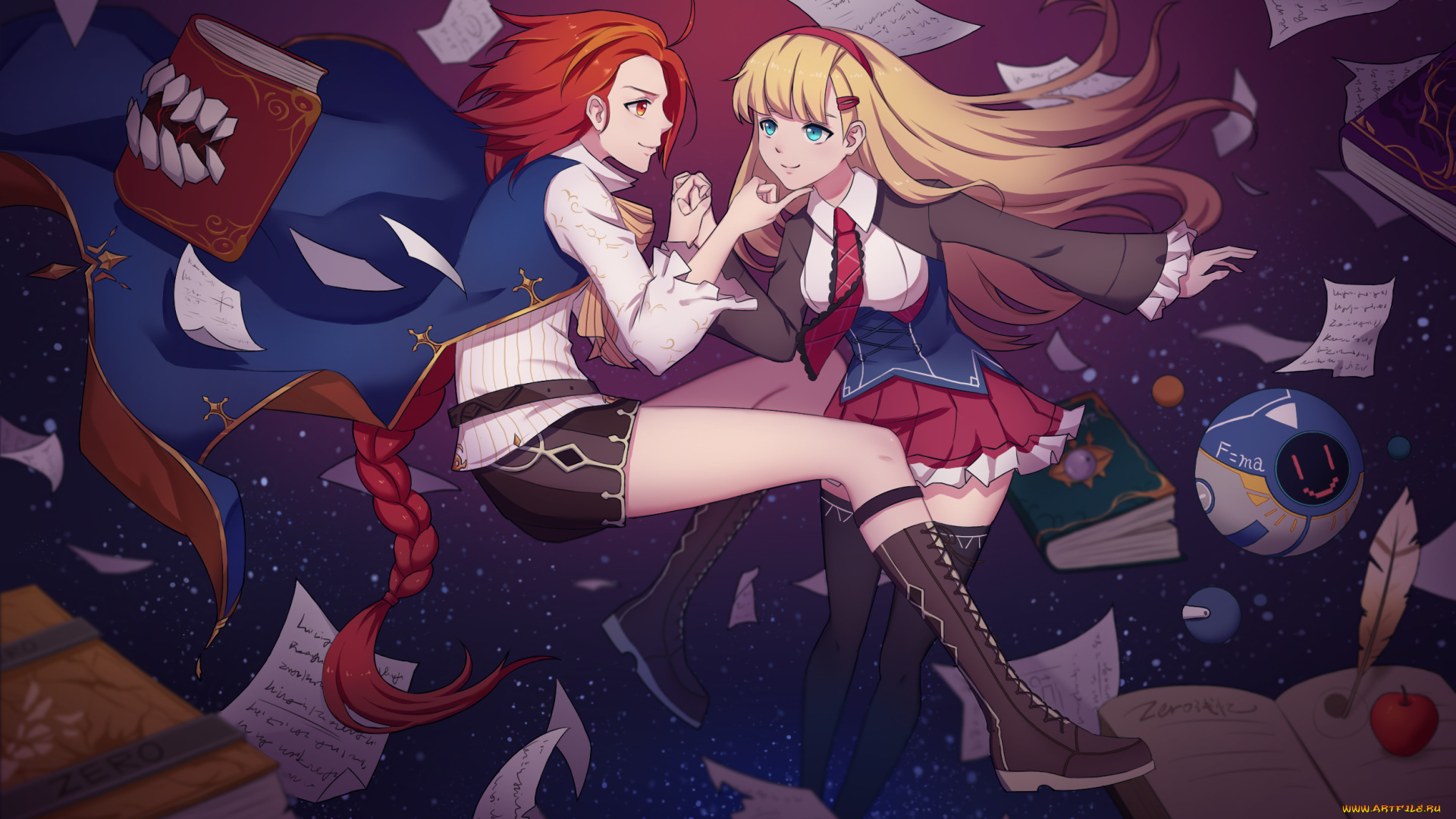 аниме, магия, , колдовство, , halloween, yi, qiang