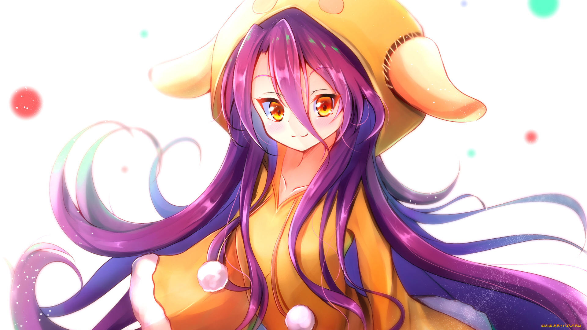 аниме, no, game, no, life, девушка