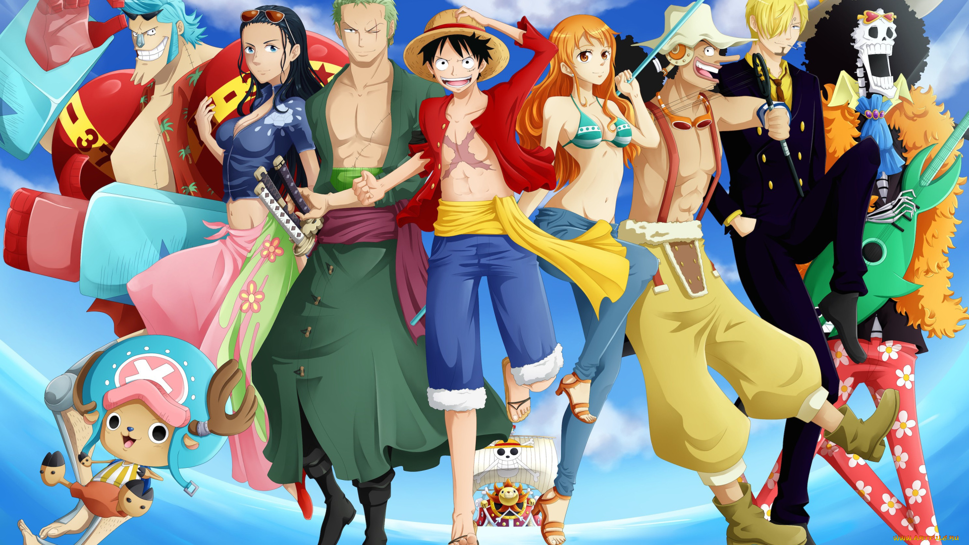 аниме, one, piece, taichou, weapon, anime, pirate, one, piece, chopper, ken, zoro, brook, nami, asiatic, oriental, japanese, manga, frank, asian, straw, hat, pirates, ussop, luffy, sanji, robin, blade, by, simona018, katana