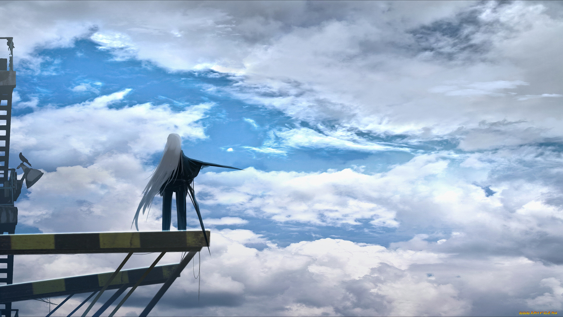 аниме, оружие, , техника, , технологии, девушка