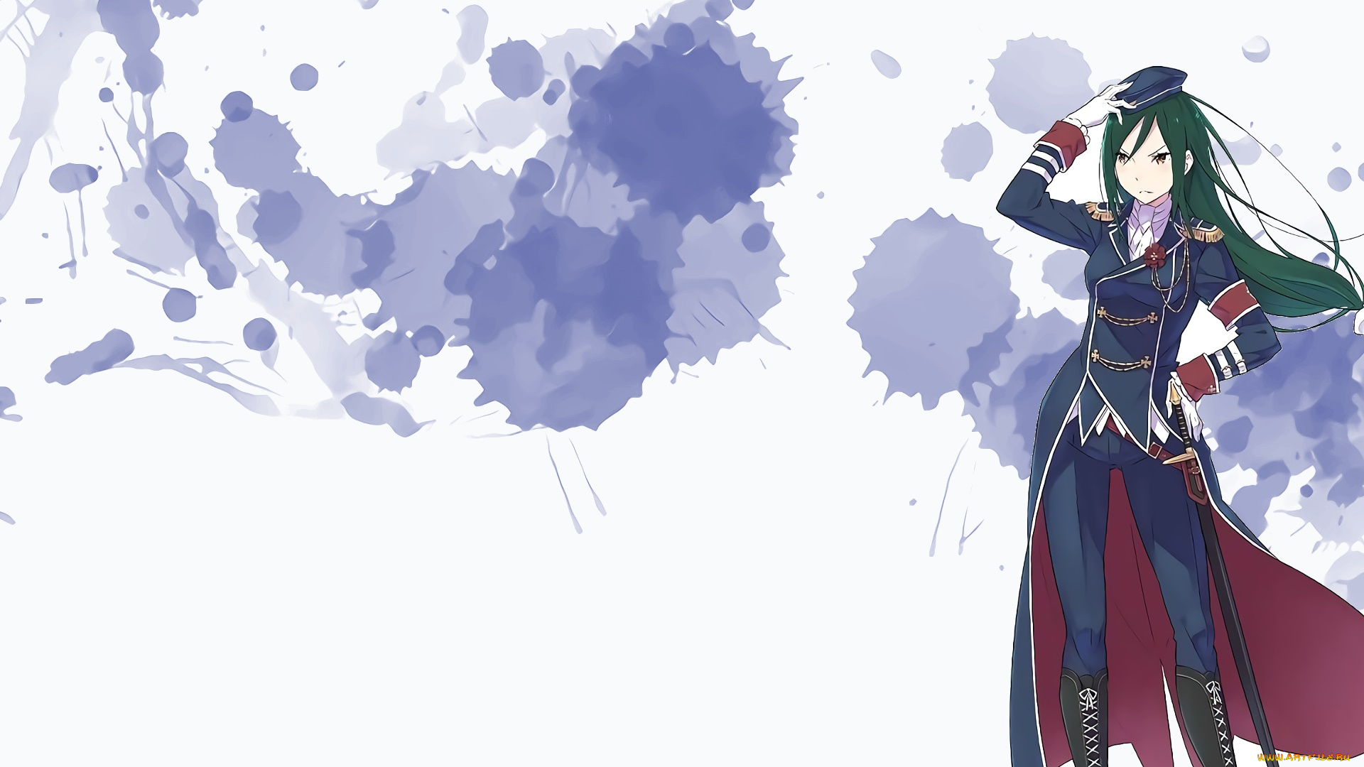 аниме, re, , zero, kara, hajimeru, isekai, seikatsu, девушка, взгляд, фон