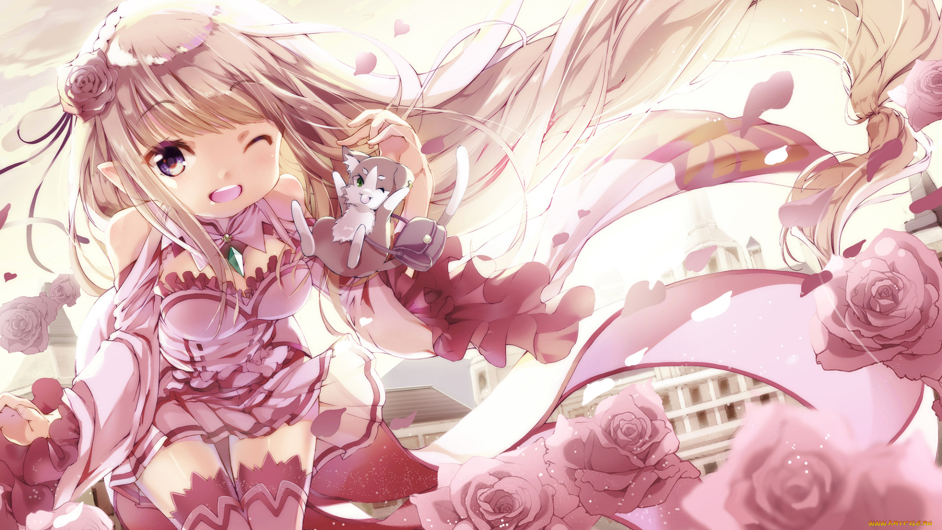 аниме, re, , zero, kara, hajimeru, isekai, seikatsu, emilia