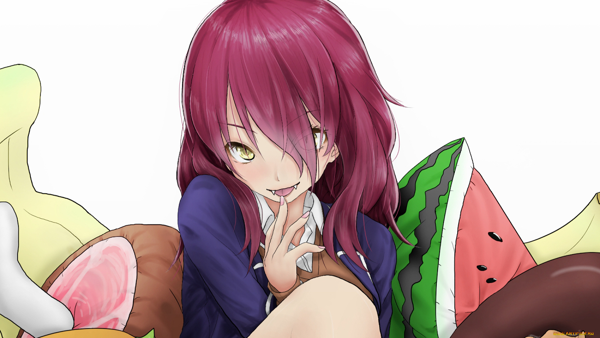 аниме, shokugeki, no, soma, девушка