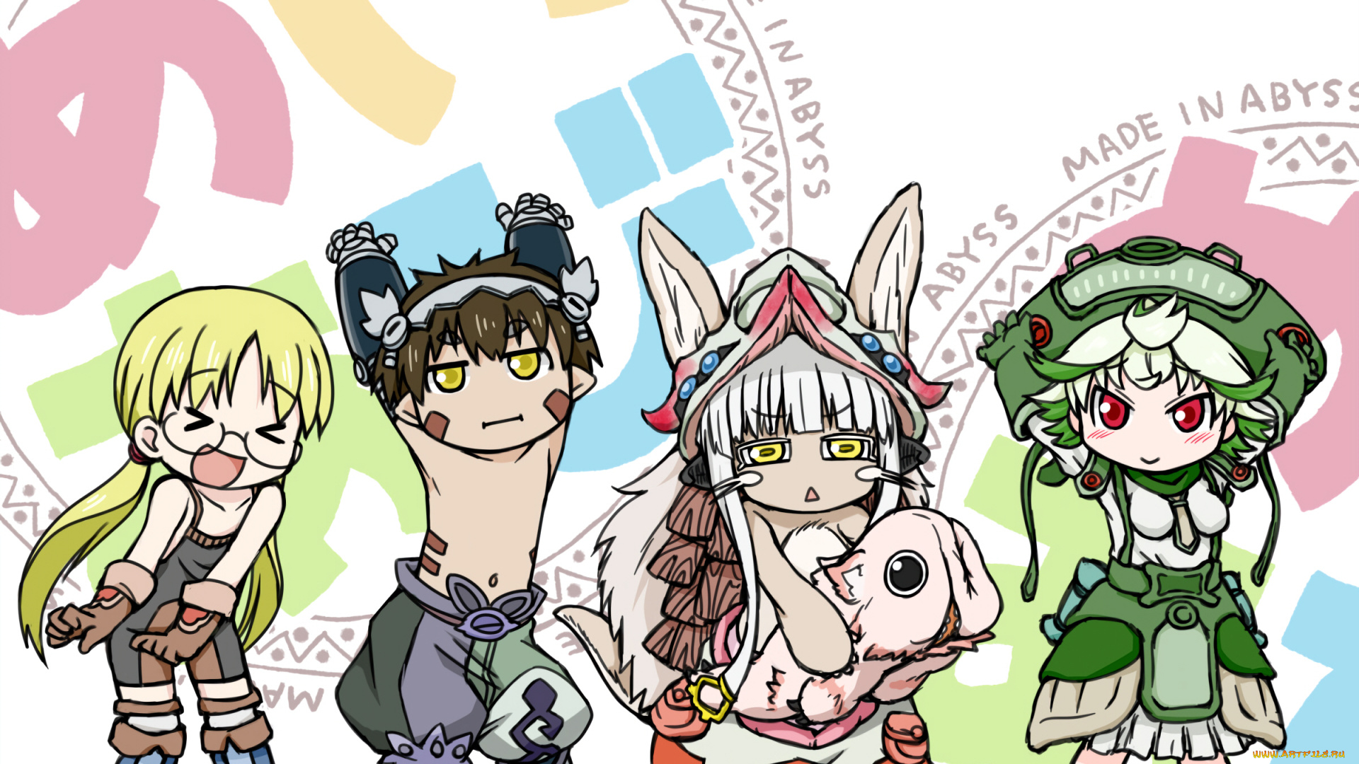 аниме, животные, , существа, дети