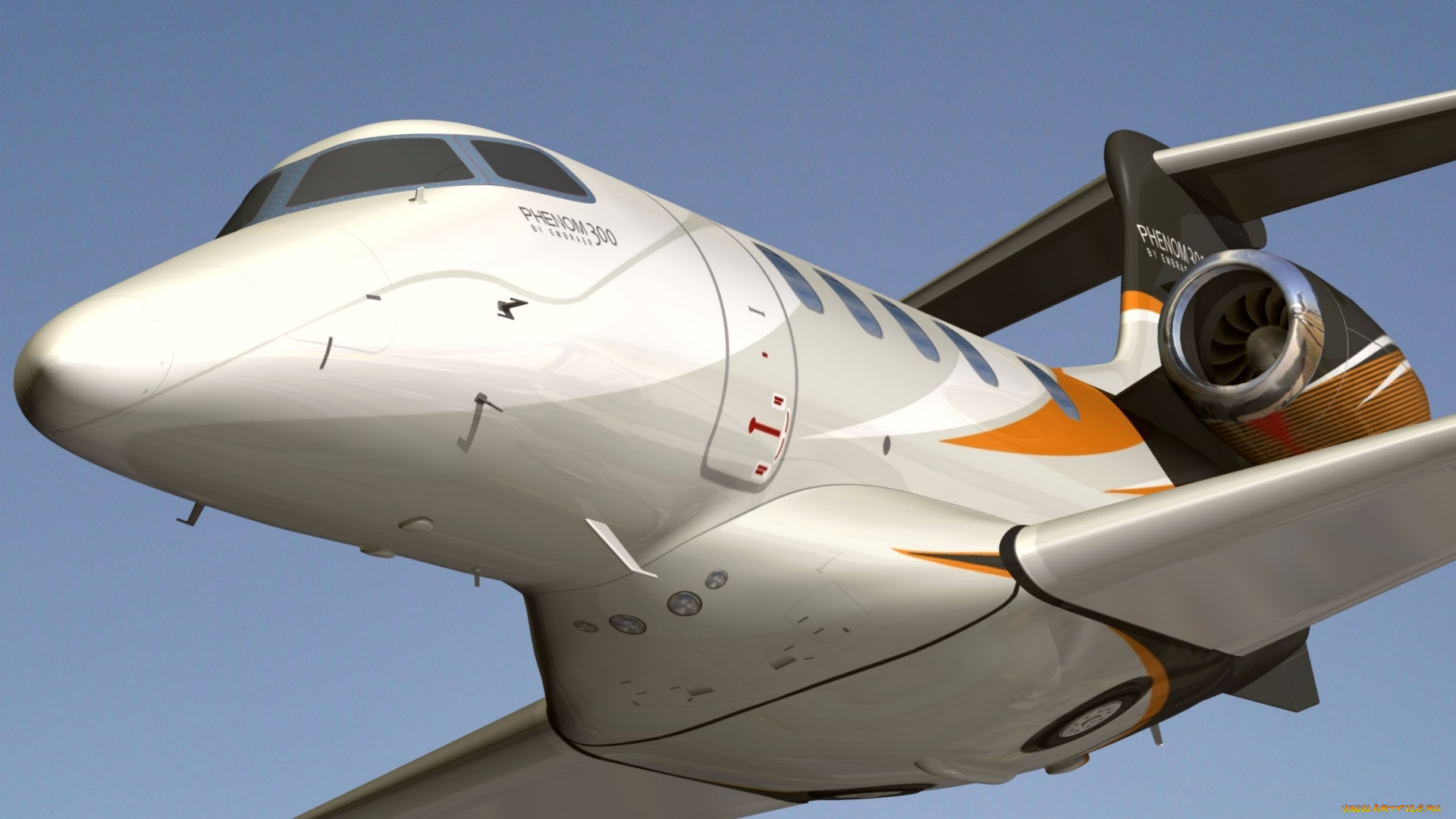 авиация, 3д, рисованые, v-graphic, самолет, полет