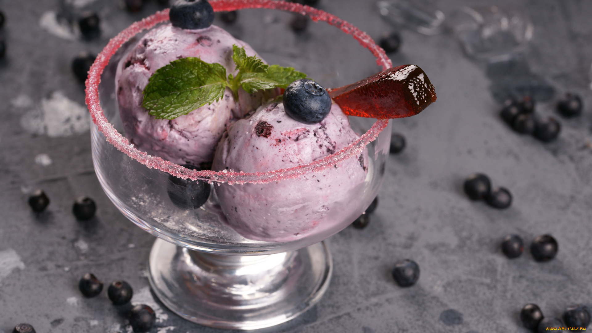 еда, мороженое, , десерты, черника, ягода, десерт, шоколад
