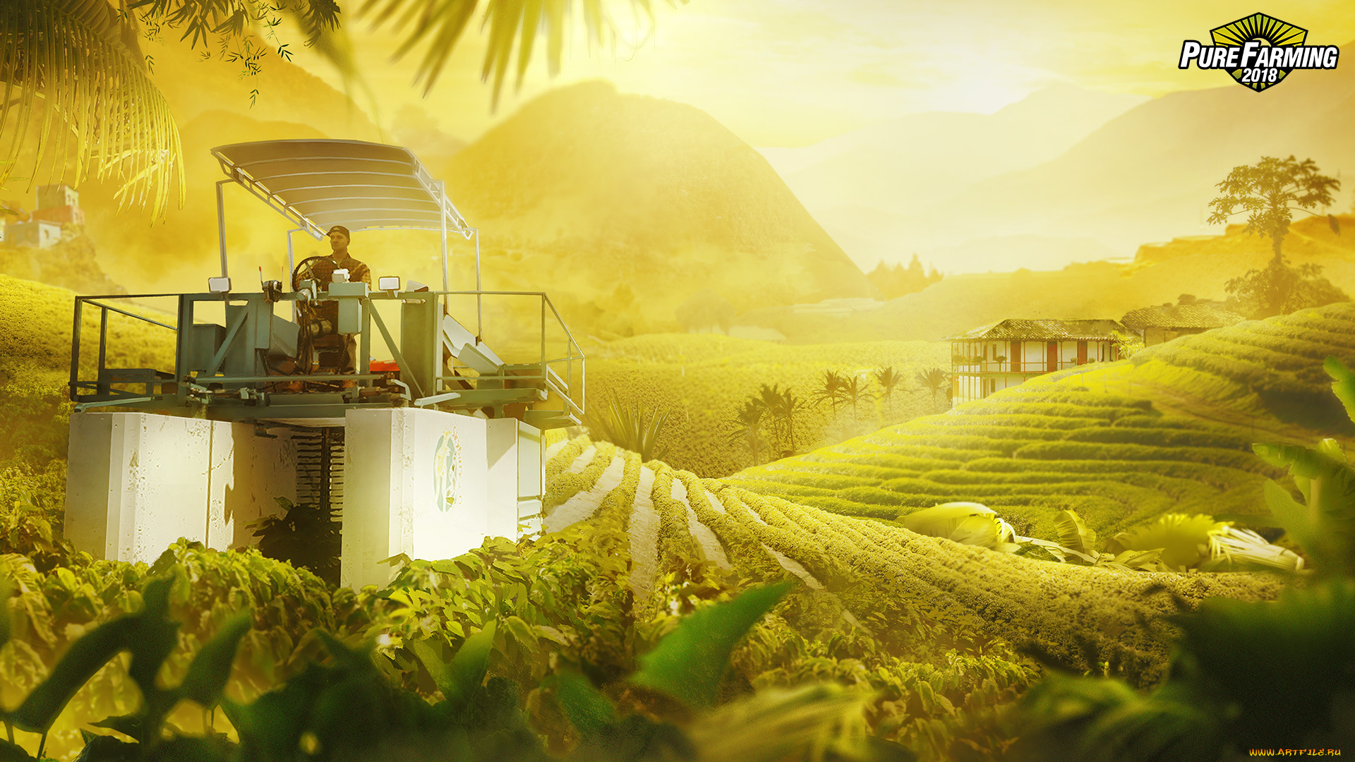 pure, farming, 2018, видео, игры, хозяйство, сельское, ферма, симулятор, pure, farming, 2018