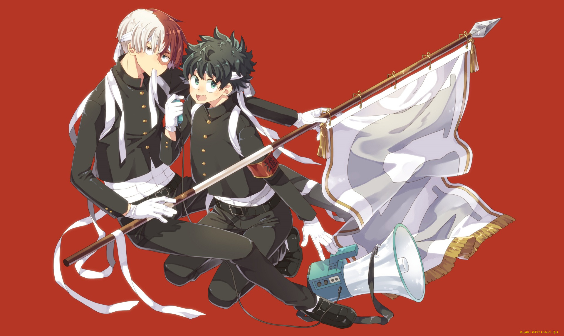 аниме, boku, no, hero, academia, моя, геройская, академия