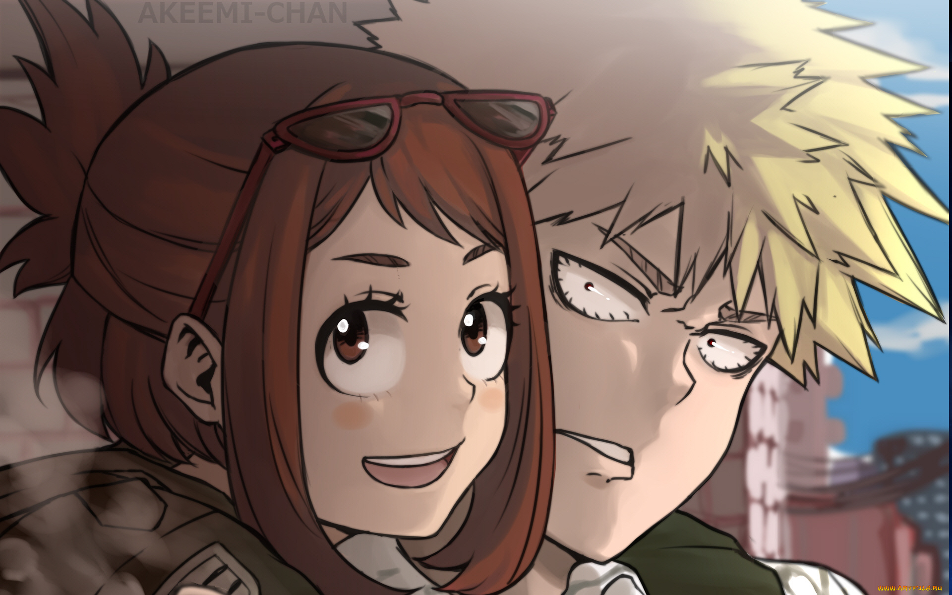 аниме, boku, no, hero, academia, моя, геройская, академия