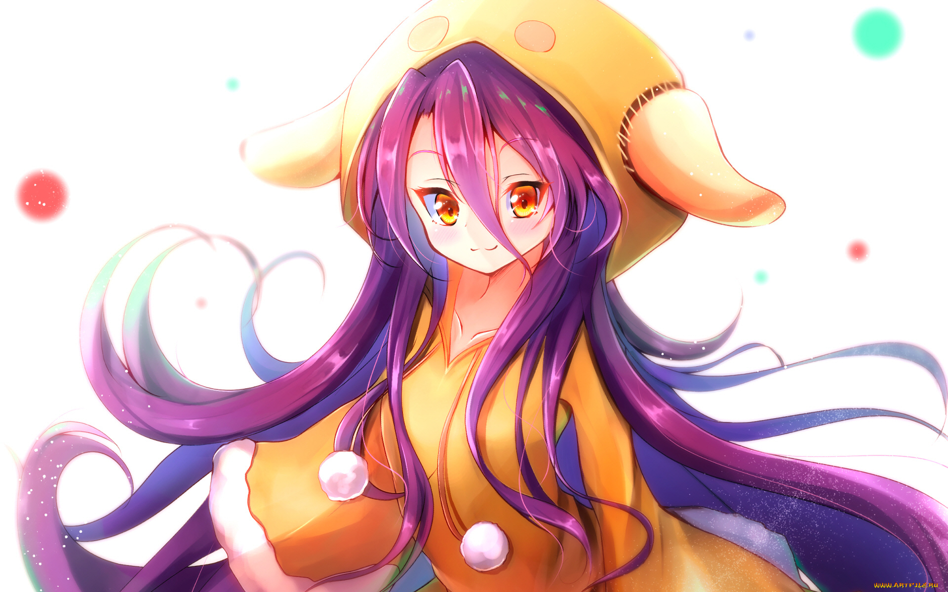 аниме, no, game, no, life, девушка