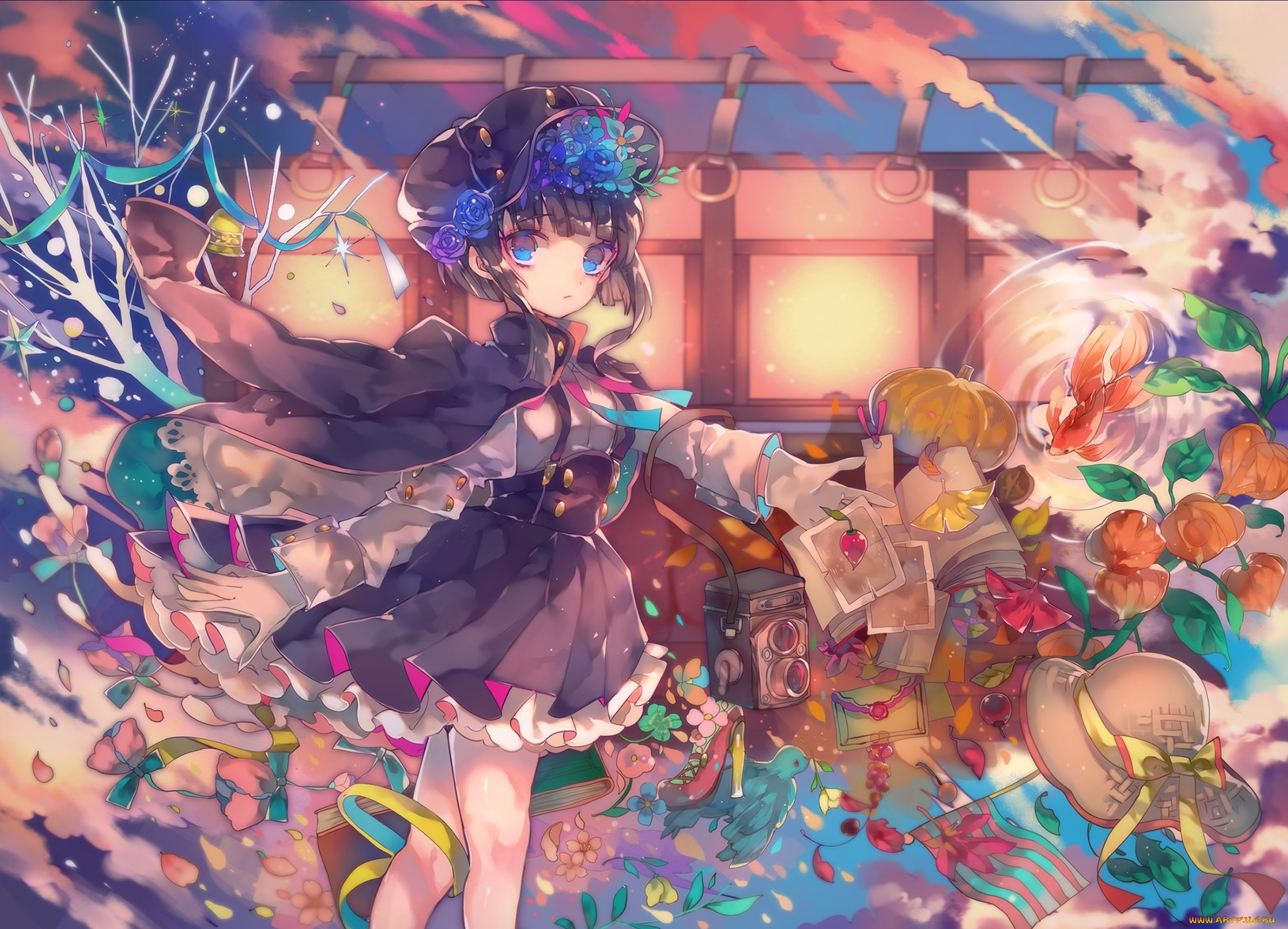 аниме, магия, , колдовство, , halloween, cha, goma