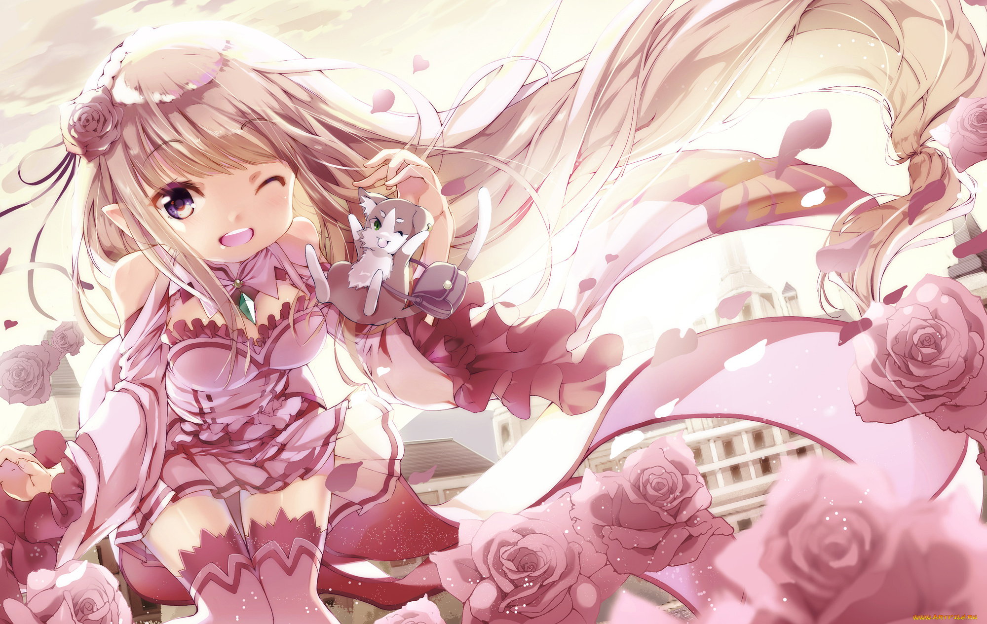 аниме, re, , zero, kara, hajimeru, isekai, seikatsu, emilia