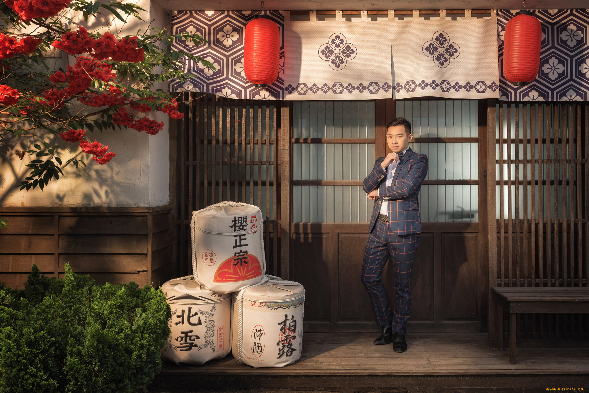 мужчины, -, unsort, костюм, парень, задумался, поза