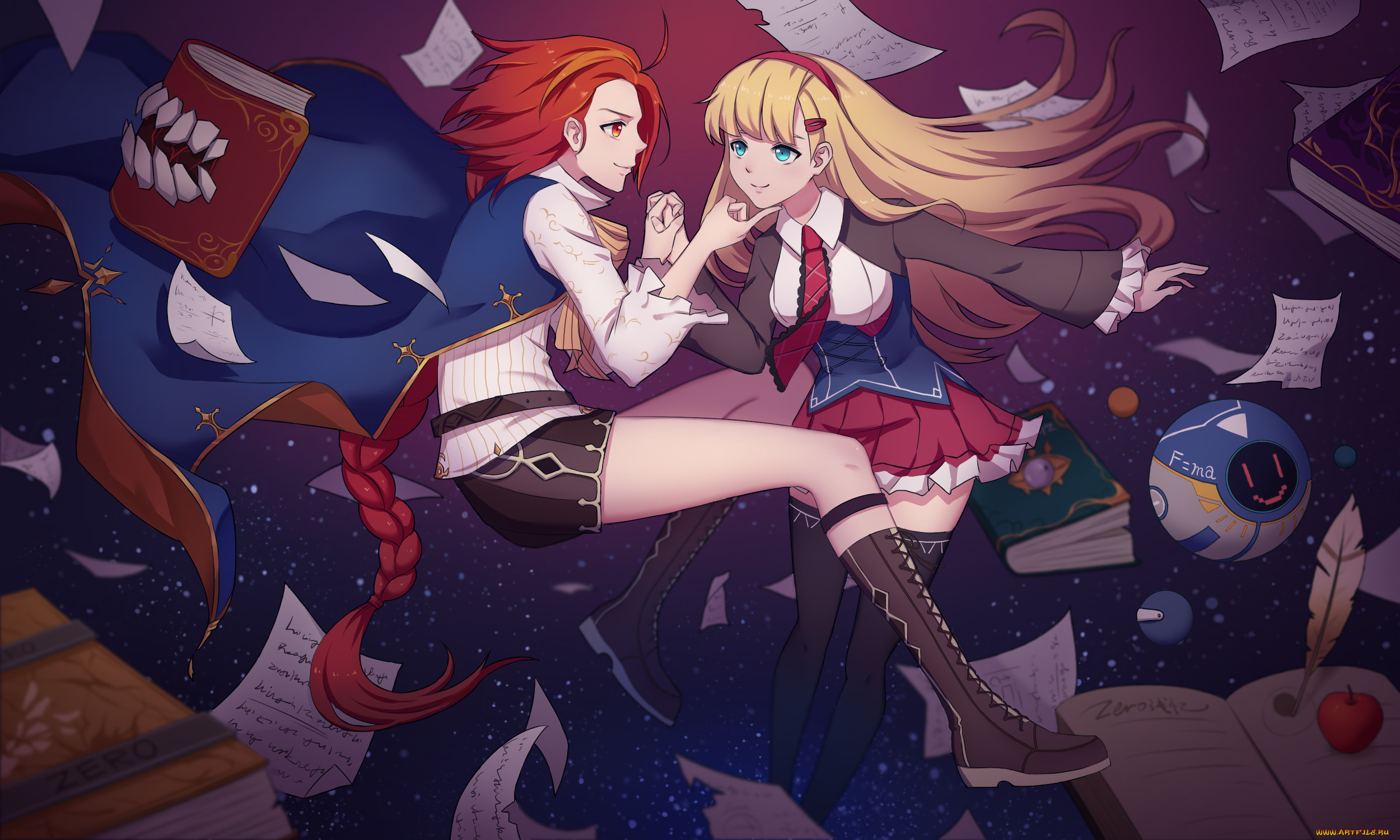 аниме, магия, , колдовство, , halloween, yi, qiang