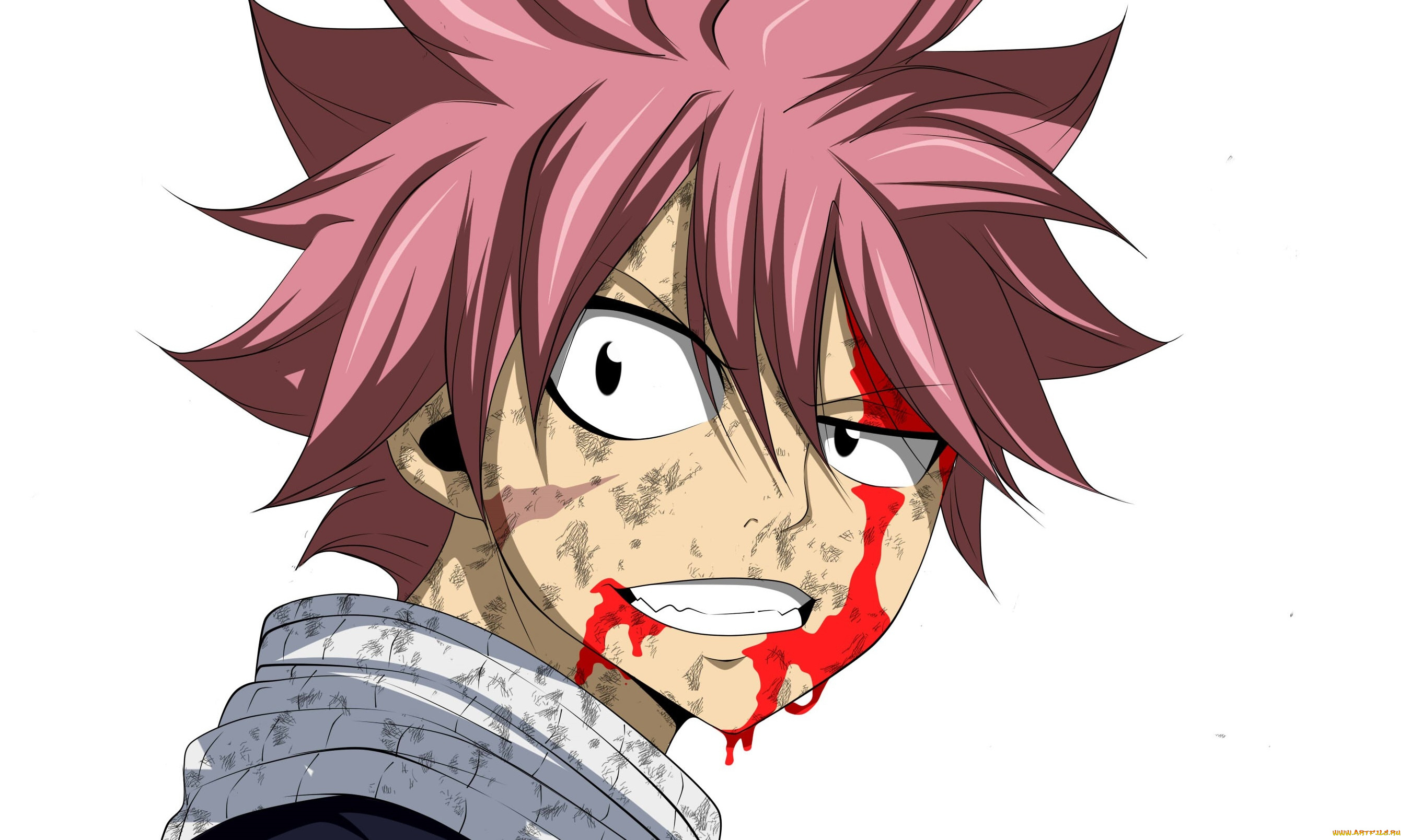 аниме, fairy, tail, нацу