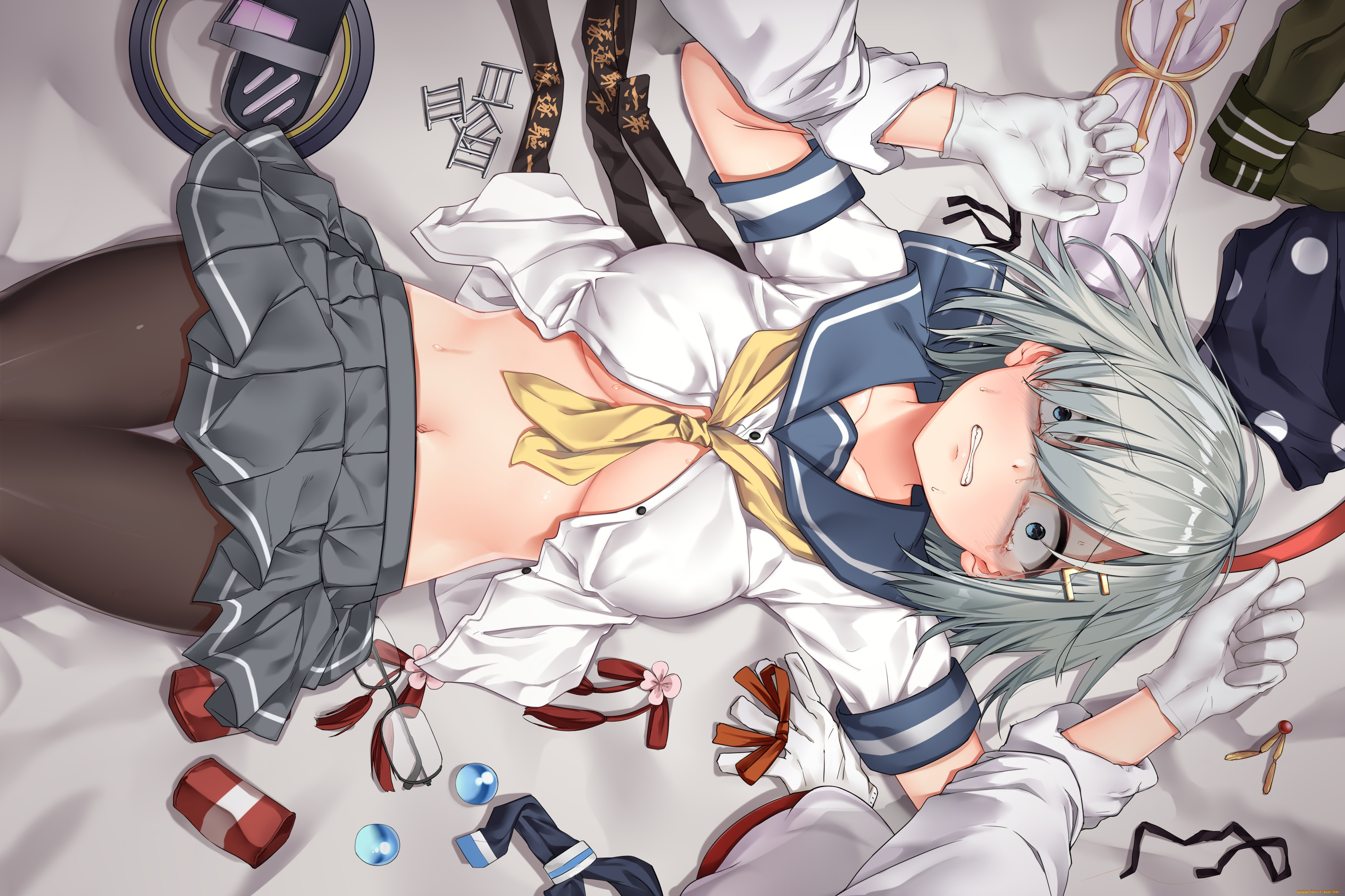 аниме, kantai, collection, anthropomorphis, kantai, collection