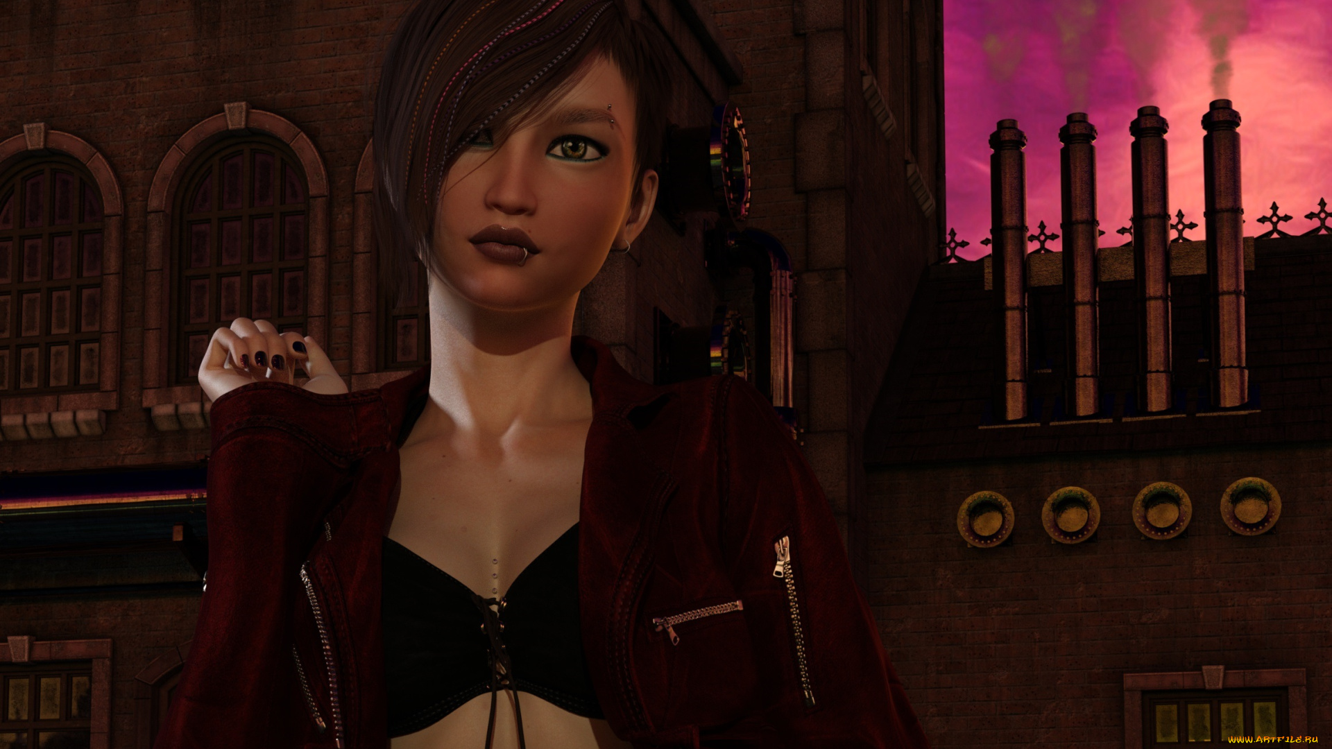 3д, графика, люди, , people, фон, взгляд, девушка