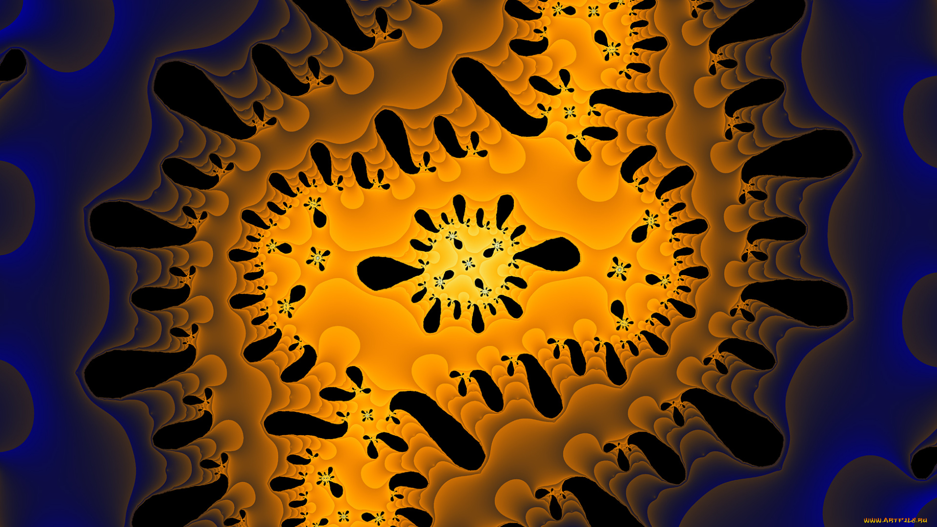 3д, графика, фракталы, , fractal, цвет, фон, узор