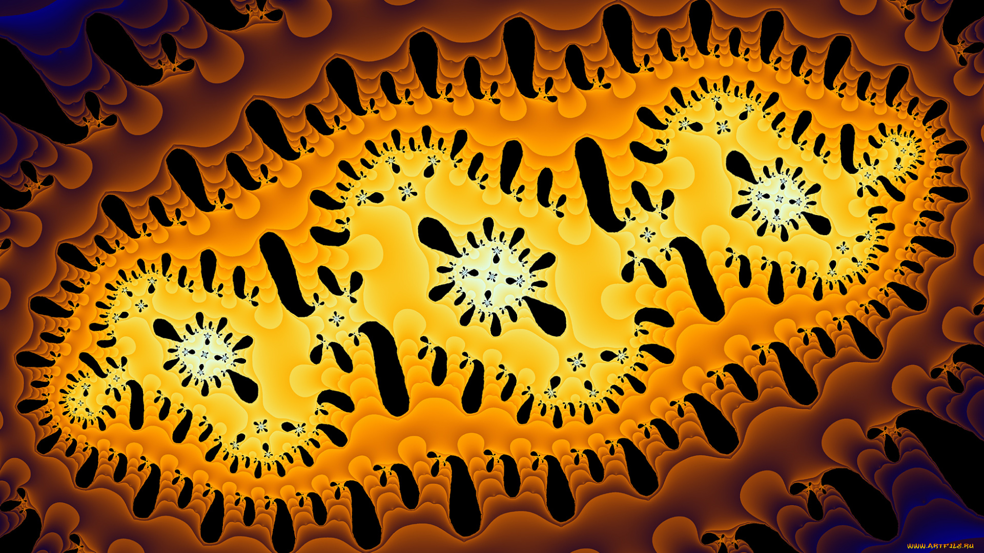 3д, графика, фракталы, , fractal, цвет, узор, фон