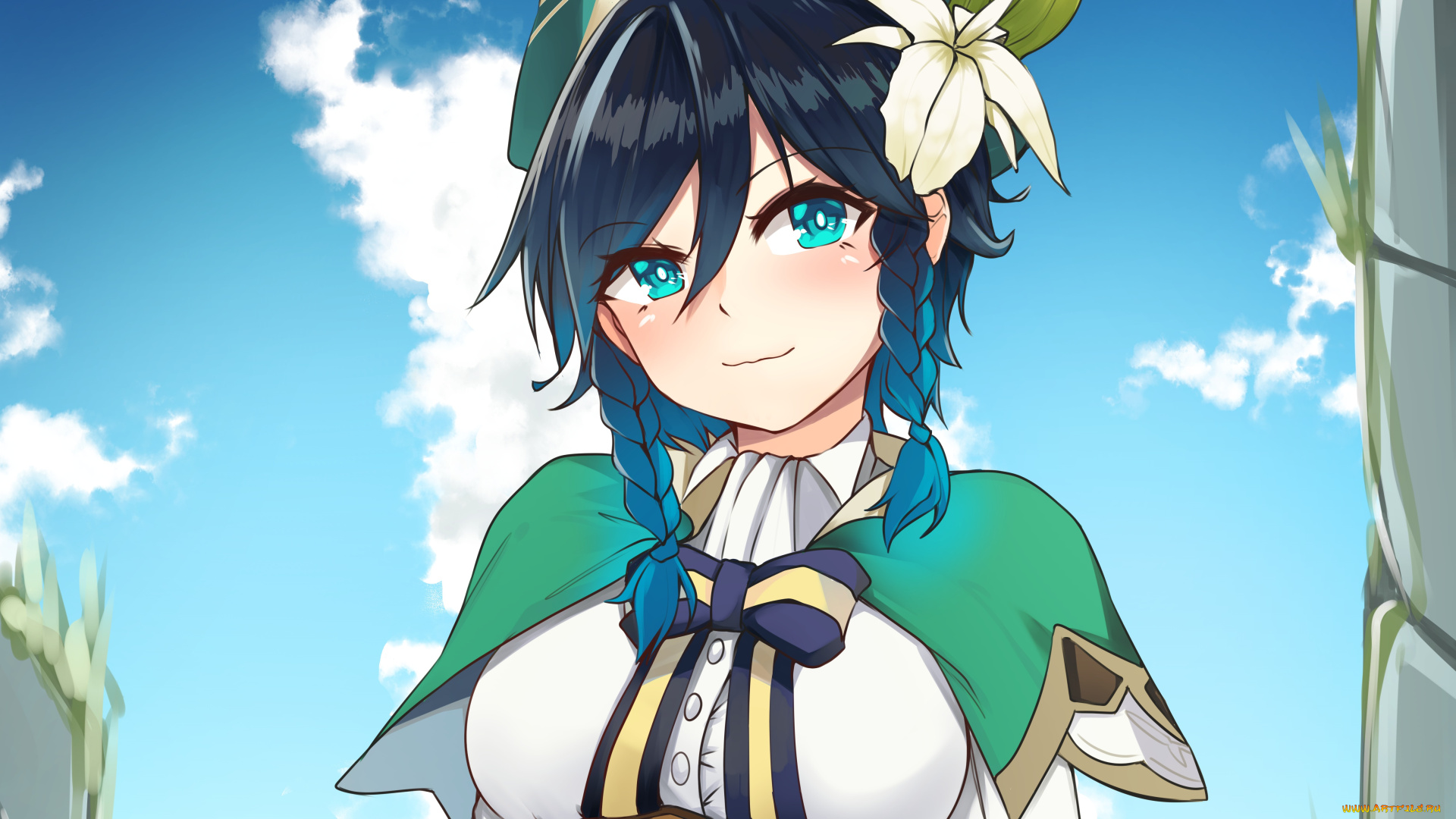 аниме, genshin, impact, genshin, impact