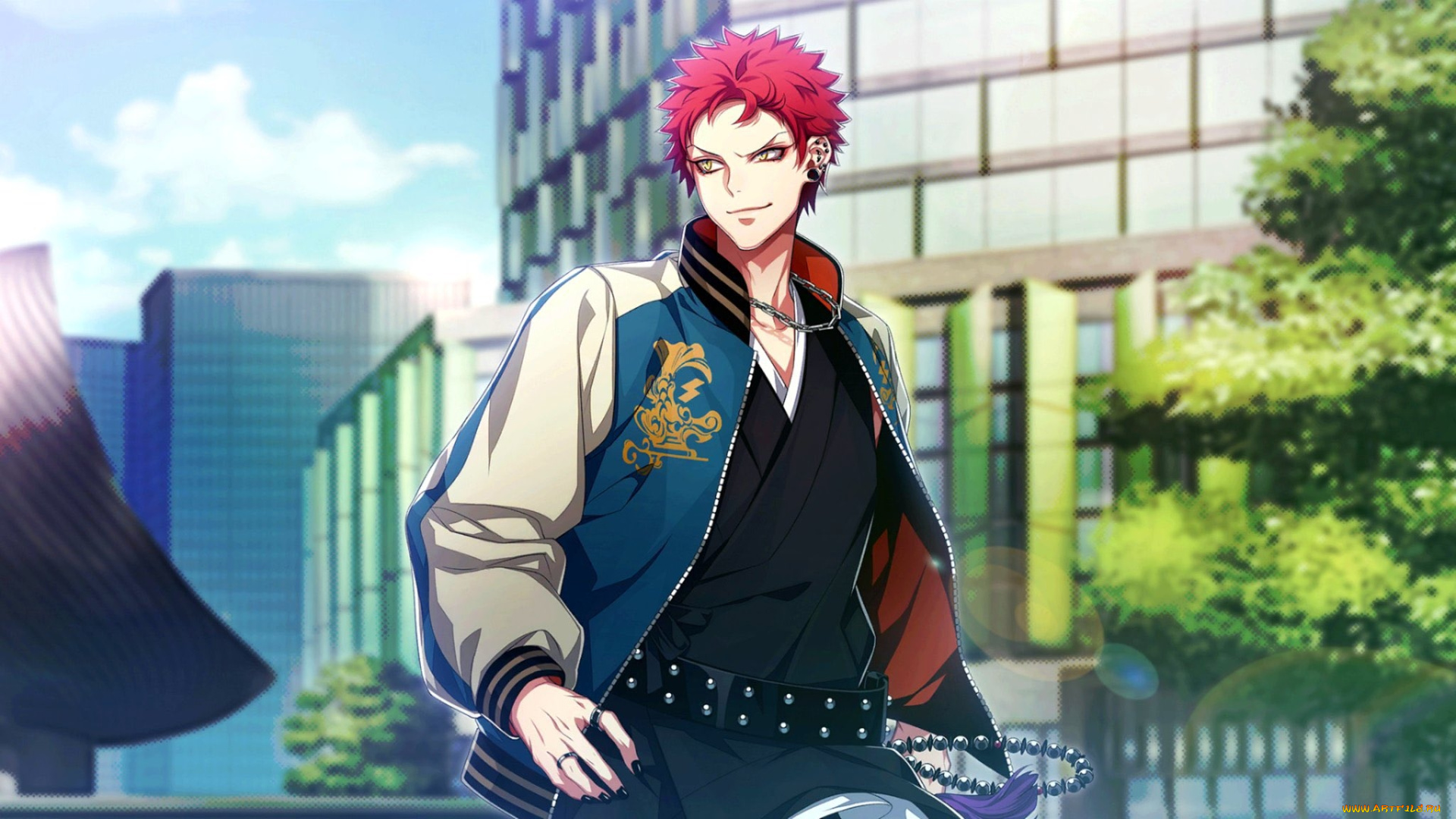 аниме, hypnosis, mic, hypnosis, mic