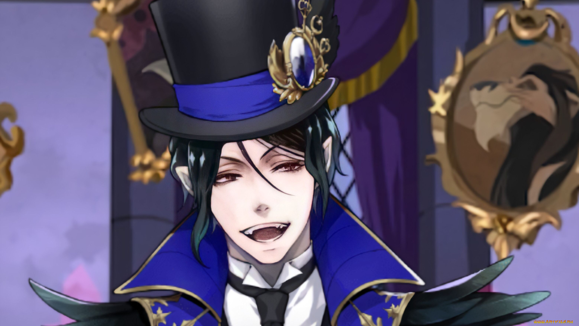 аниме, kuroshitsuji, темный, дворецкий