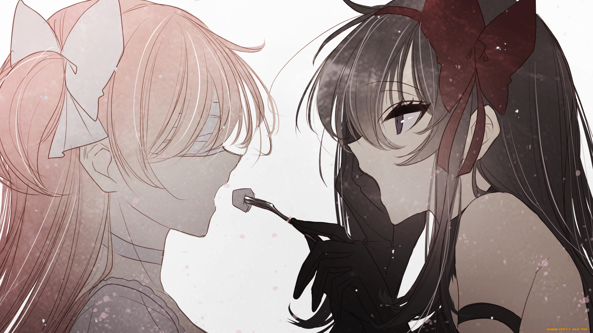 аниме, mahou, shoujo, madoka, magika, девочка, волшебница, мадока