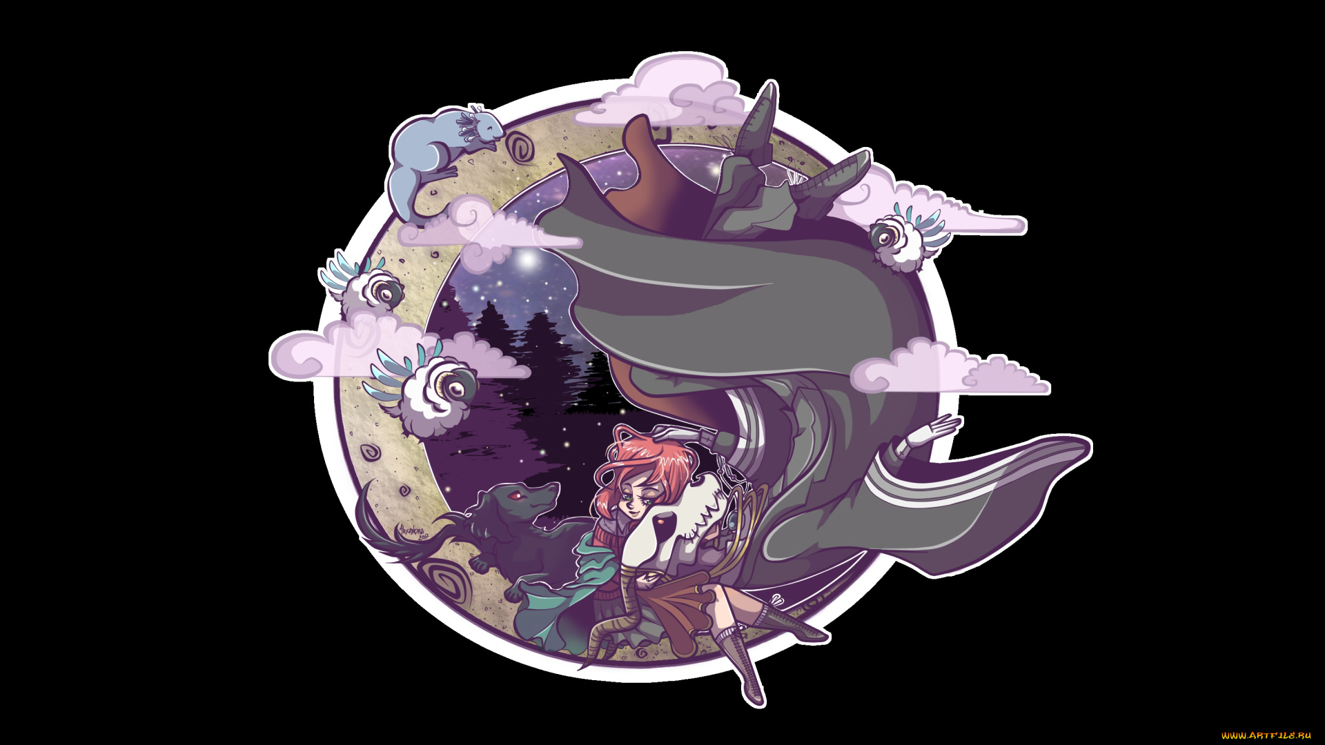 аниме, mahou, tsukai, no, yome, невеста, чародея