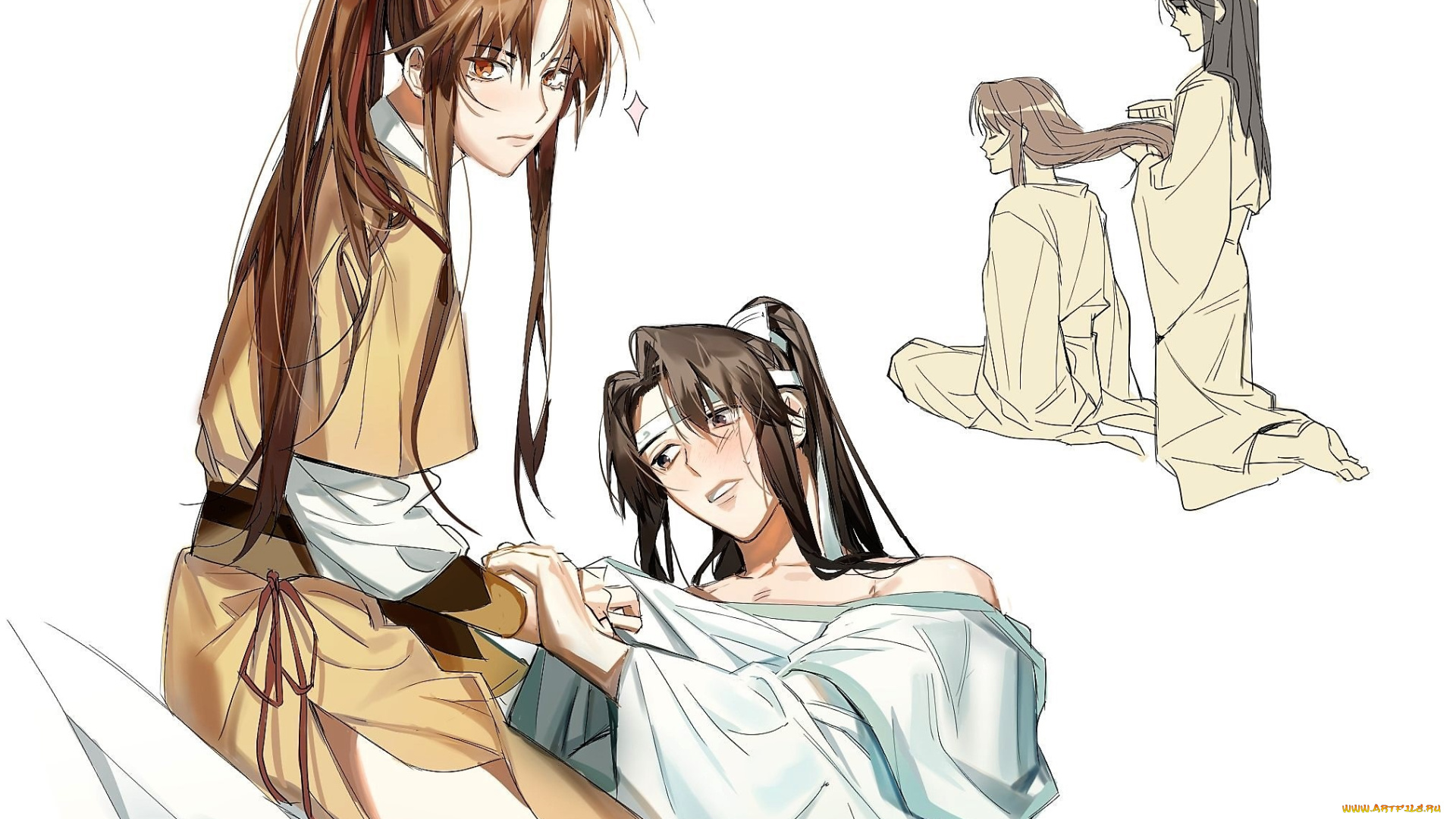 аниме, mo, dao, zu, shi, цзинь, лин, лань, сычжуй