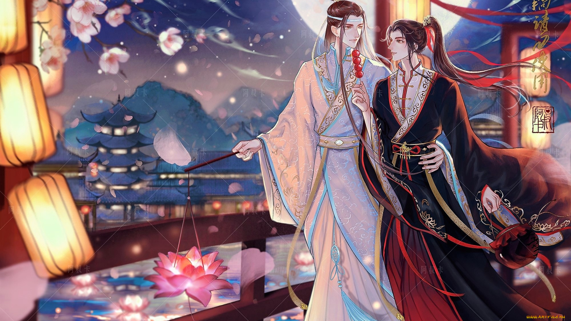 аниме, mo, dao, zu, shi, вэй, усянь, лань, ванцзы