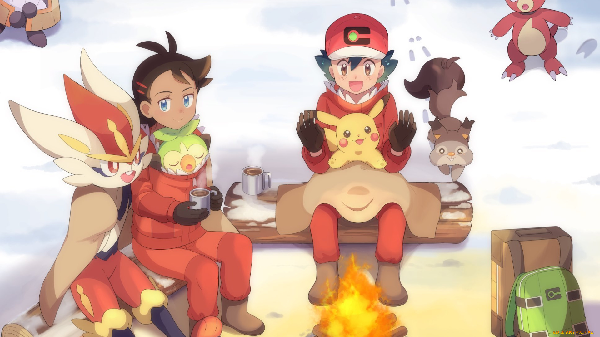 аниме, pokemon, покемон