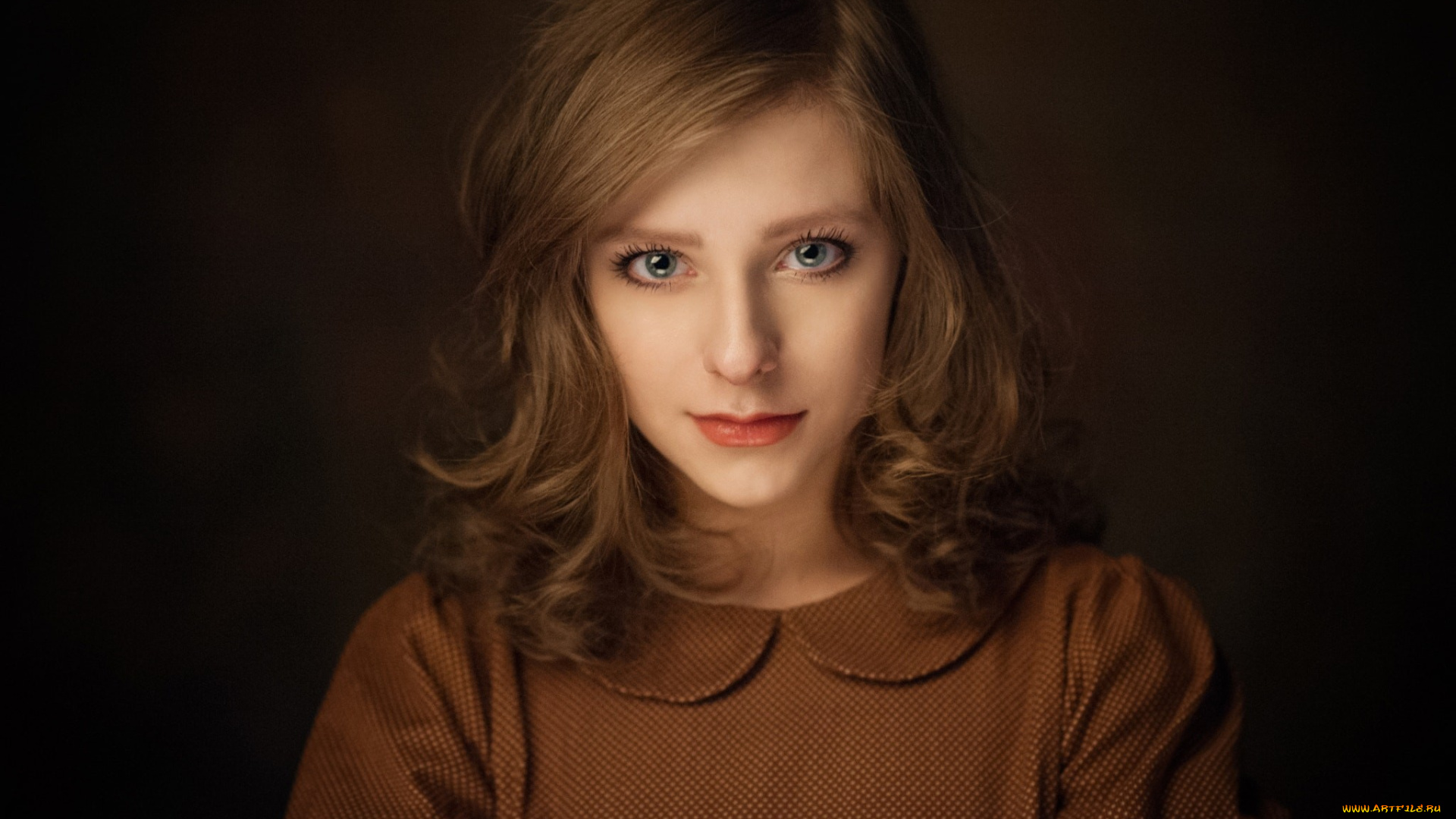 девушки, -, лица, , портреты, актриса, шатенка, лицо, платье, елизавета, арзамасова