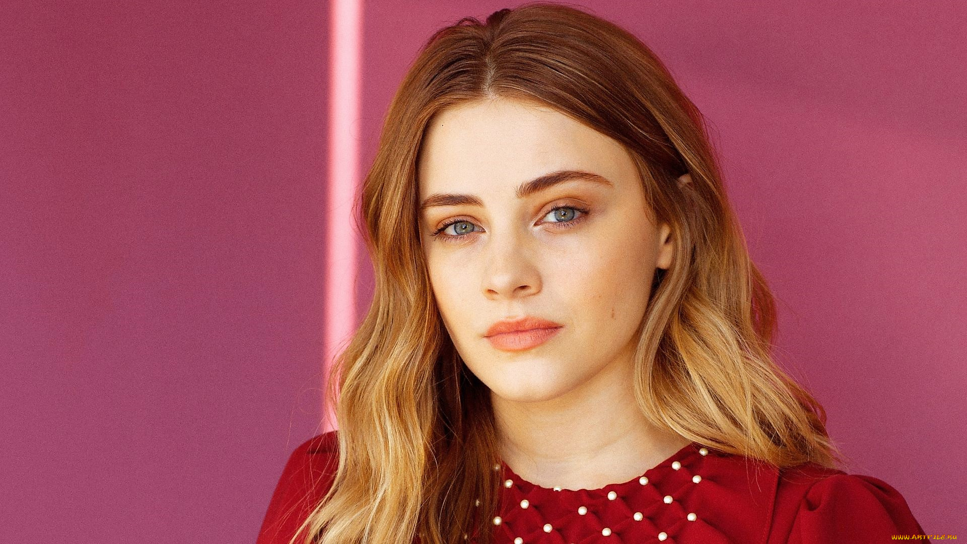 девушки, josephine, langford, блондинка, лицо