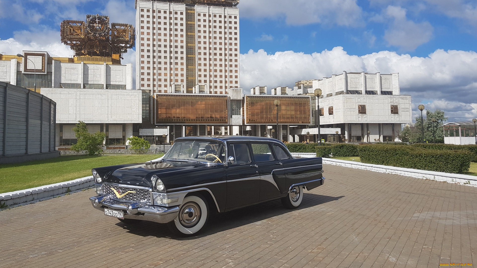 газ-, 13, чайка, автомобили, газ, газ-, 13, чайка, автомобиль, ретро, классика, чёрный