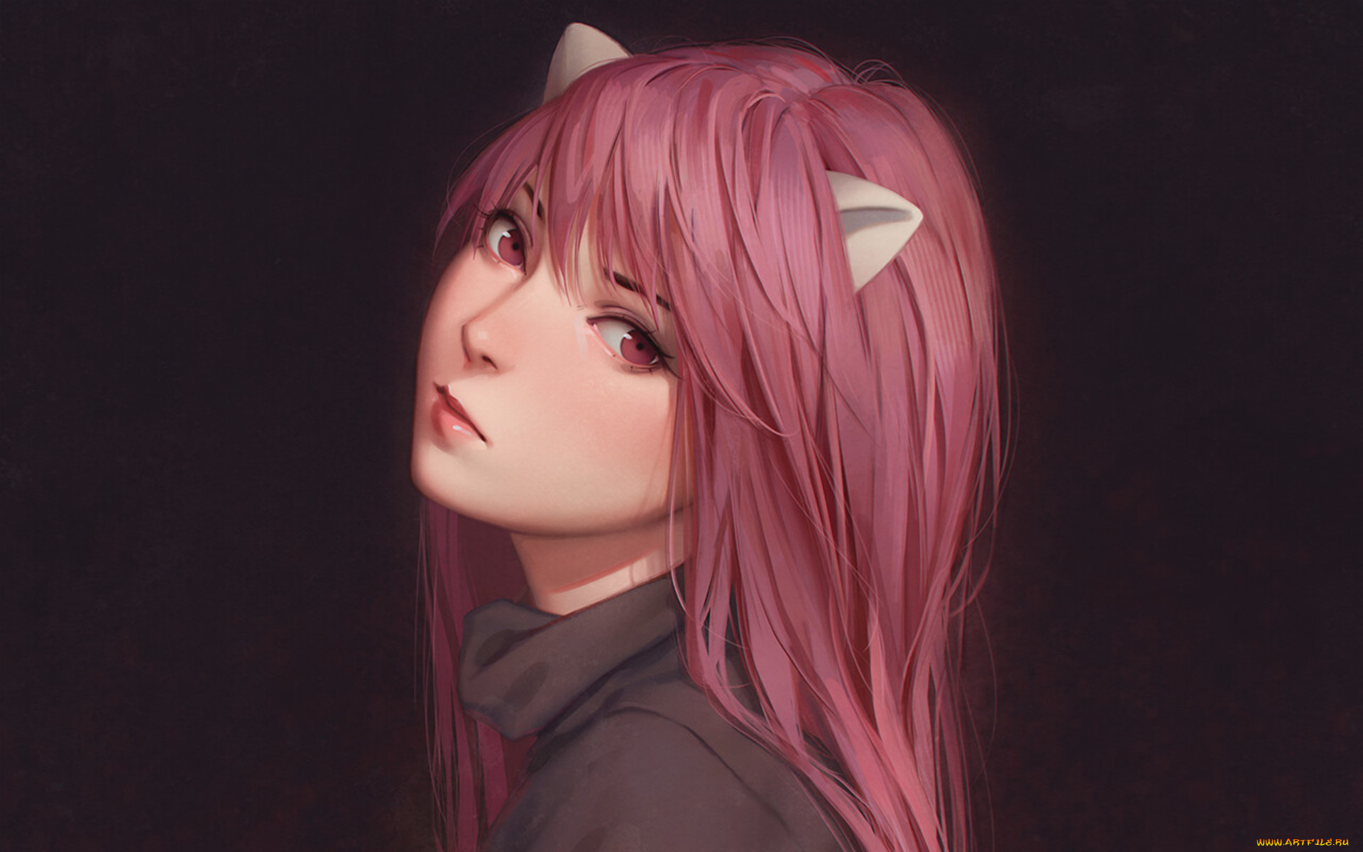 аниме, elfen, lied, эльфийская, песнь