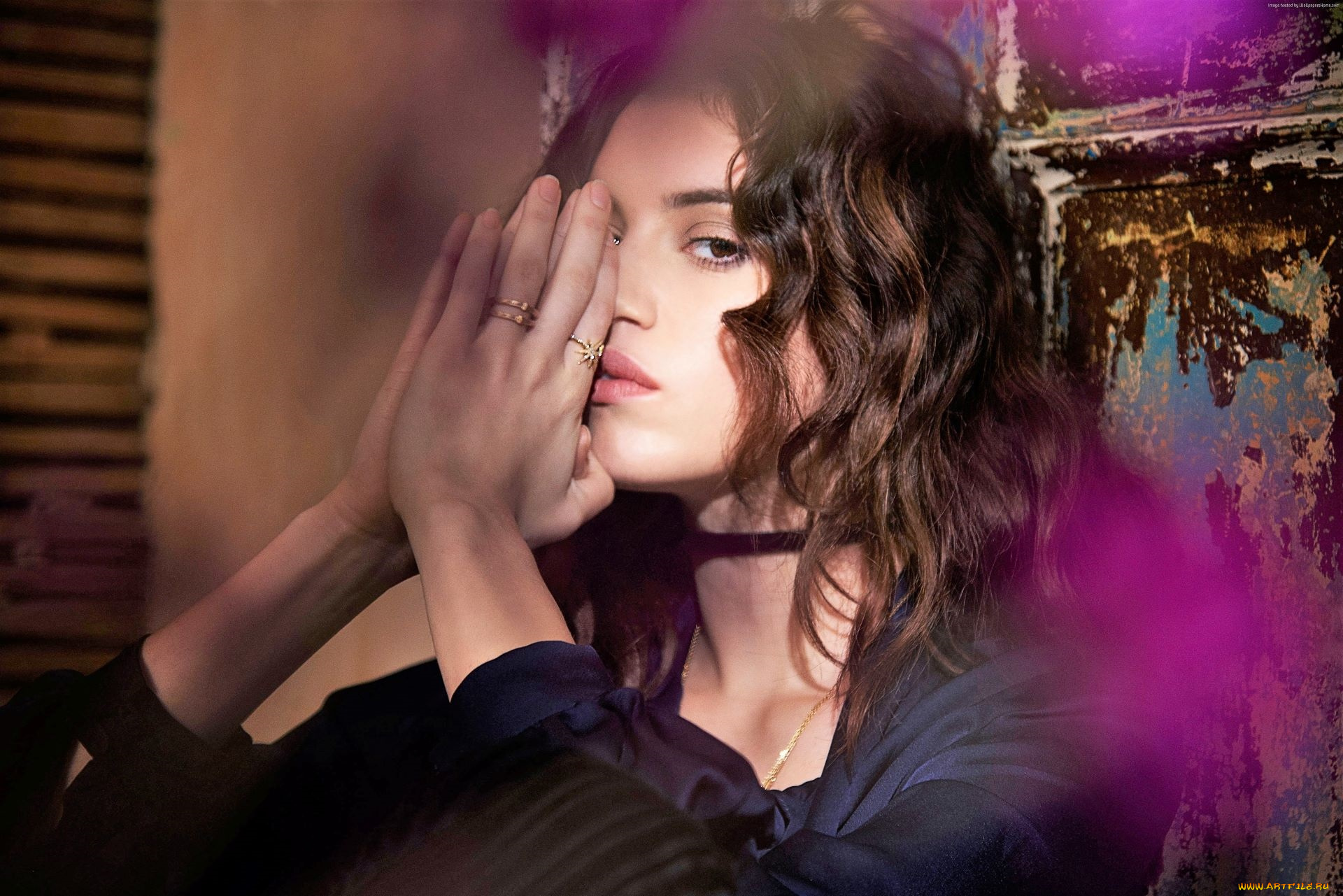 девушки, -, брюнетки, , шатенки, шатенка, лицо, кольца, gala, gordon