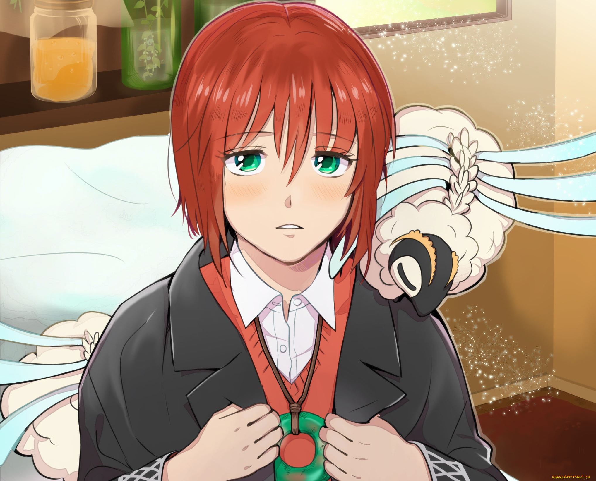 аниме, mahou, tsukai, no, yome, невеста, чародея