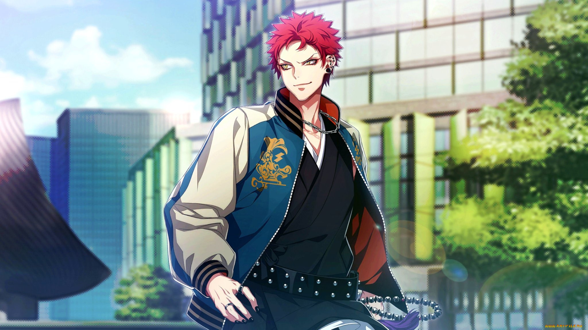 аниме, hypnosis, mic, hypnosis, mic