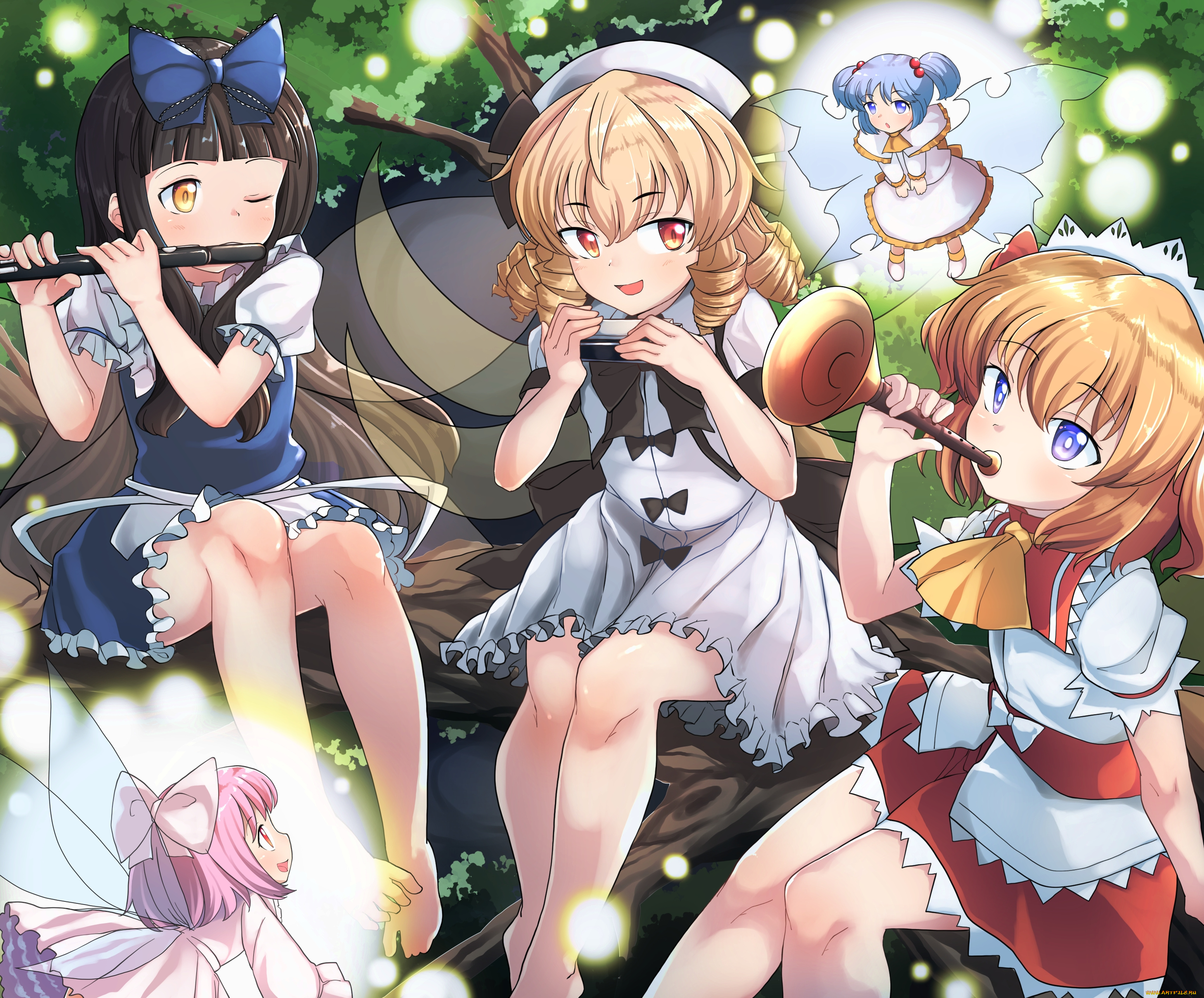 аниме, touhou, тоухоу