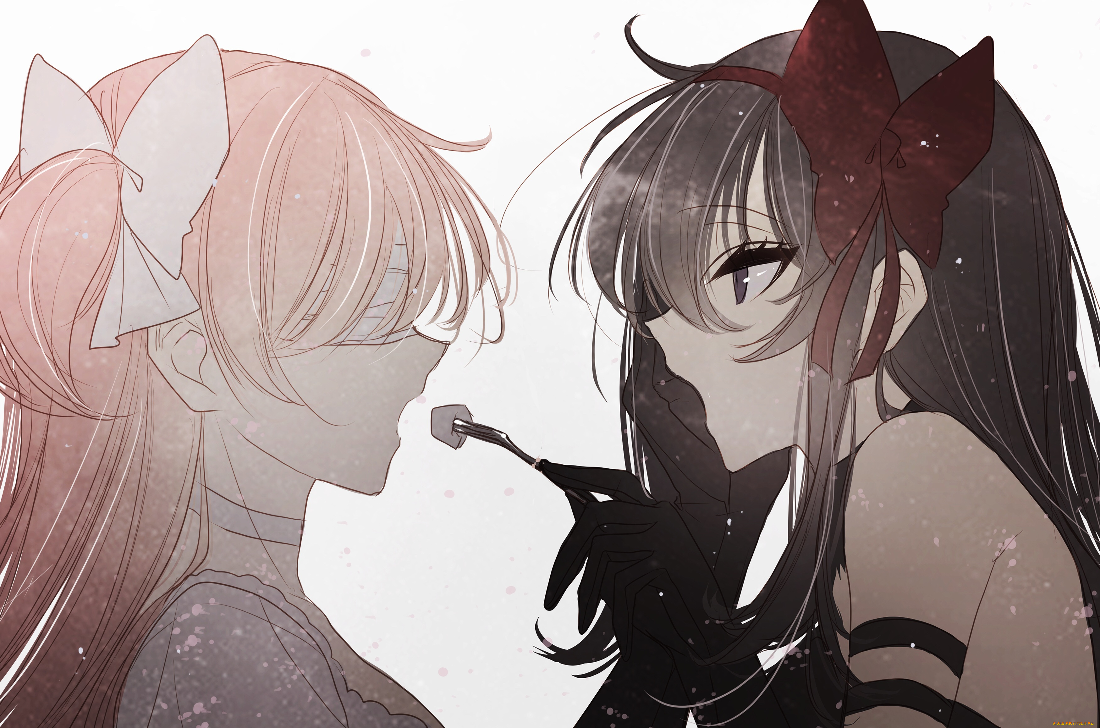 аниме, mahou, shoujo, madoka, magika, девочка, волшебница, мадока