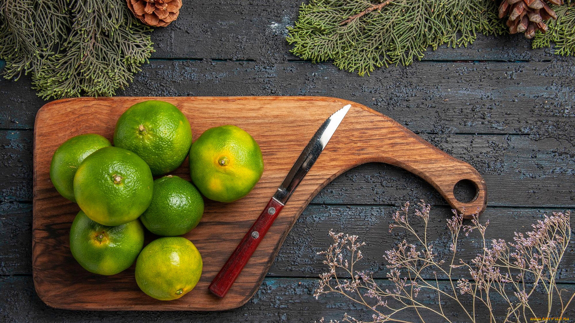 еда, цитрусы, лаймы